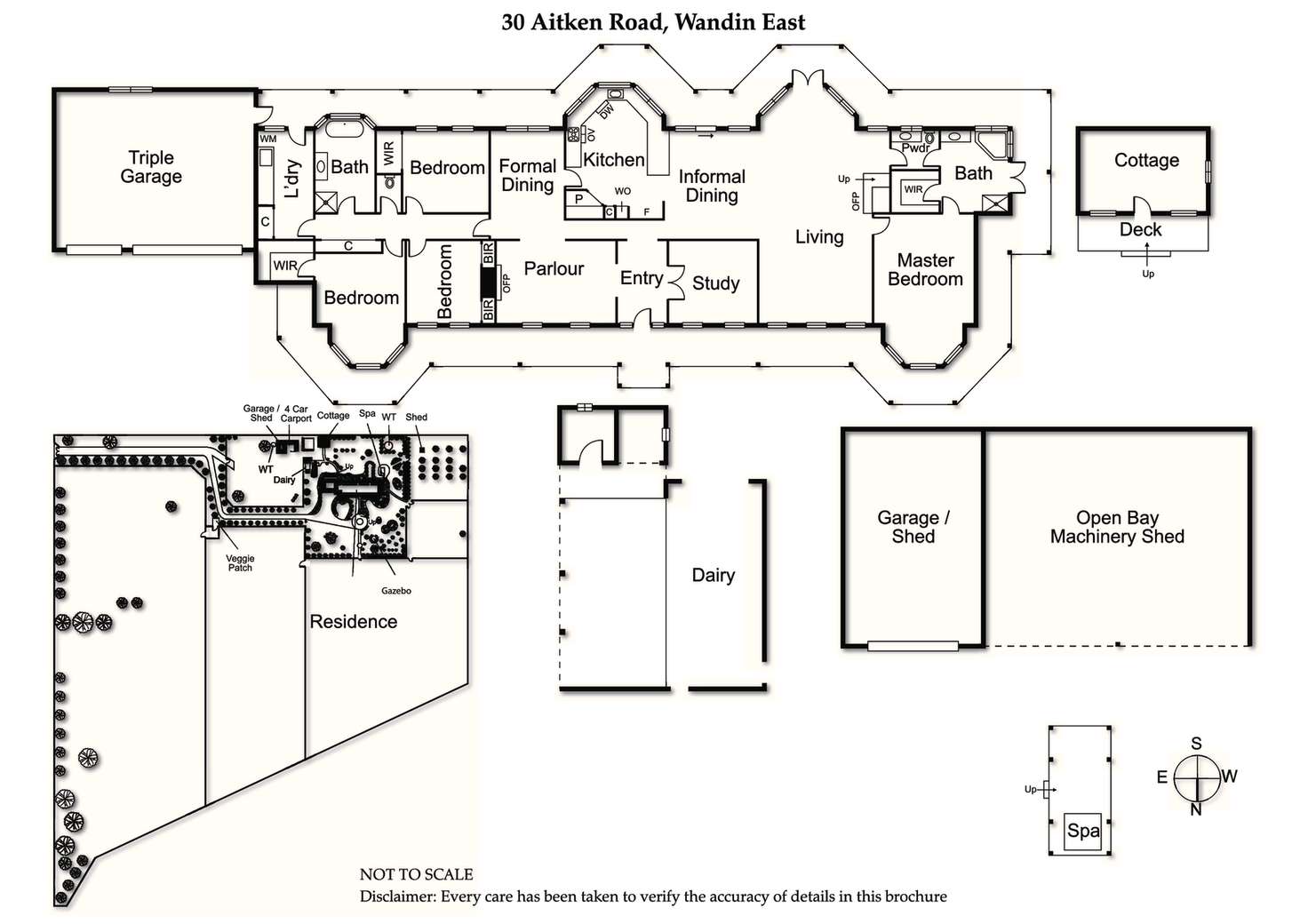 Floorplan of Homely acreageSemiRural listing, 30 Aitken Road, Wandin East VIC 3139