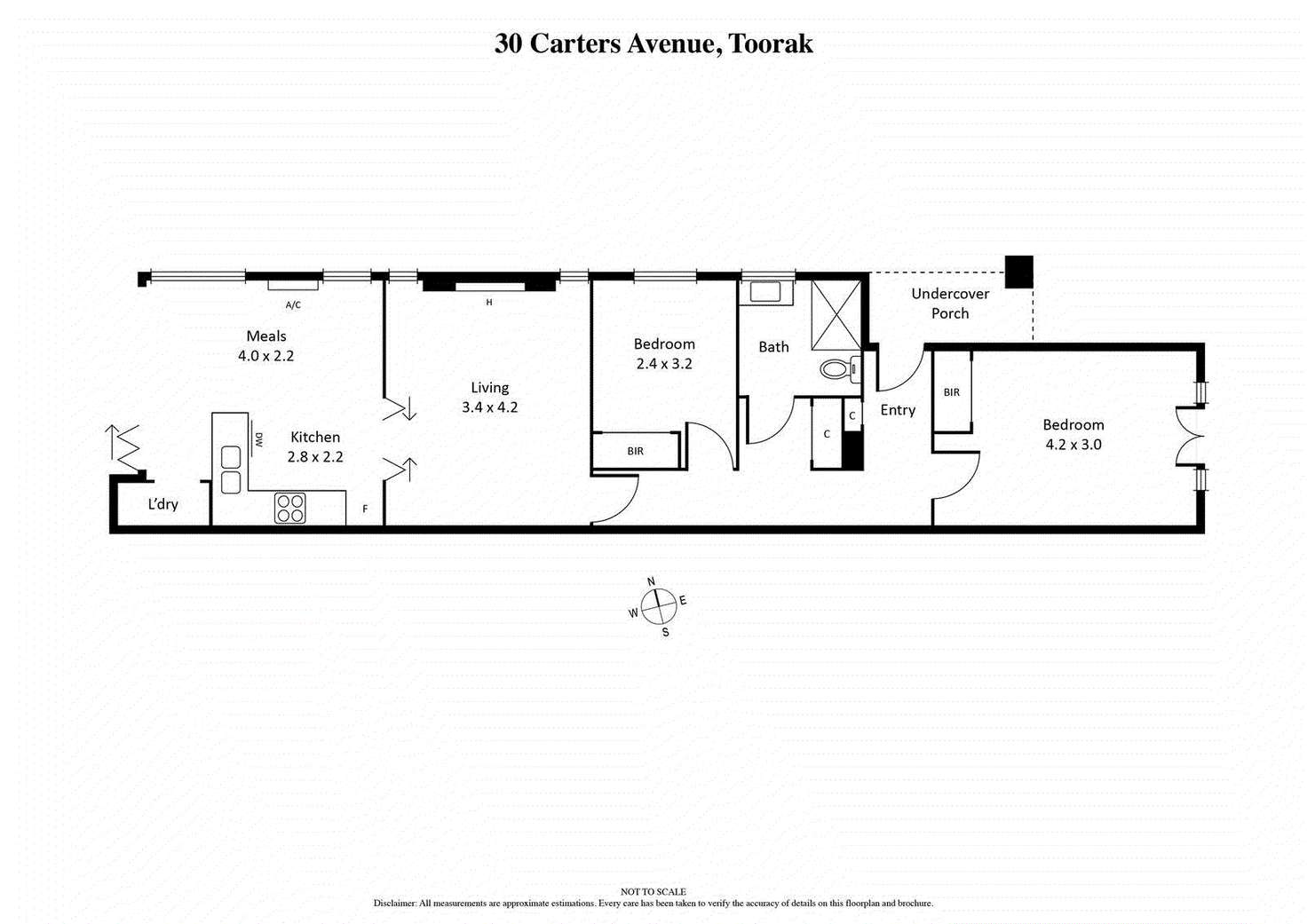 Floorplan of Homely house listing, 30 Carters Avenue, Toorak VIC 3142