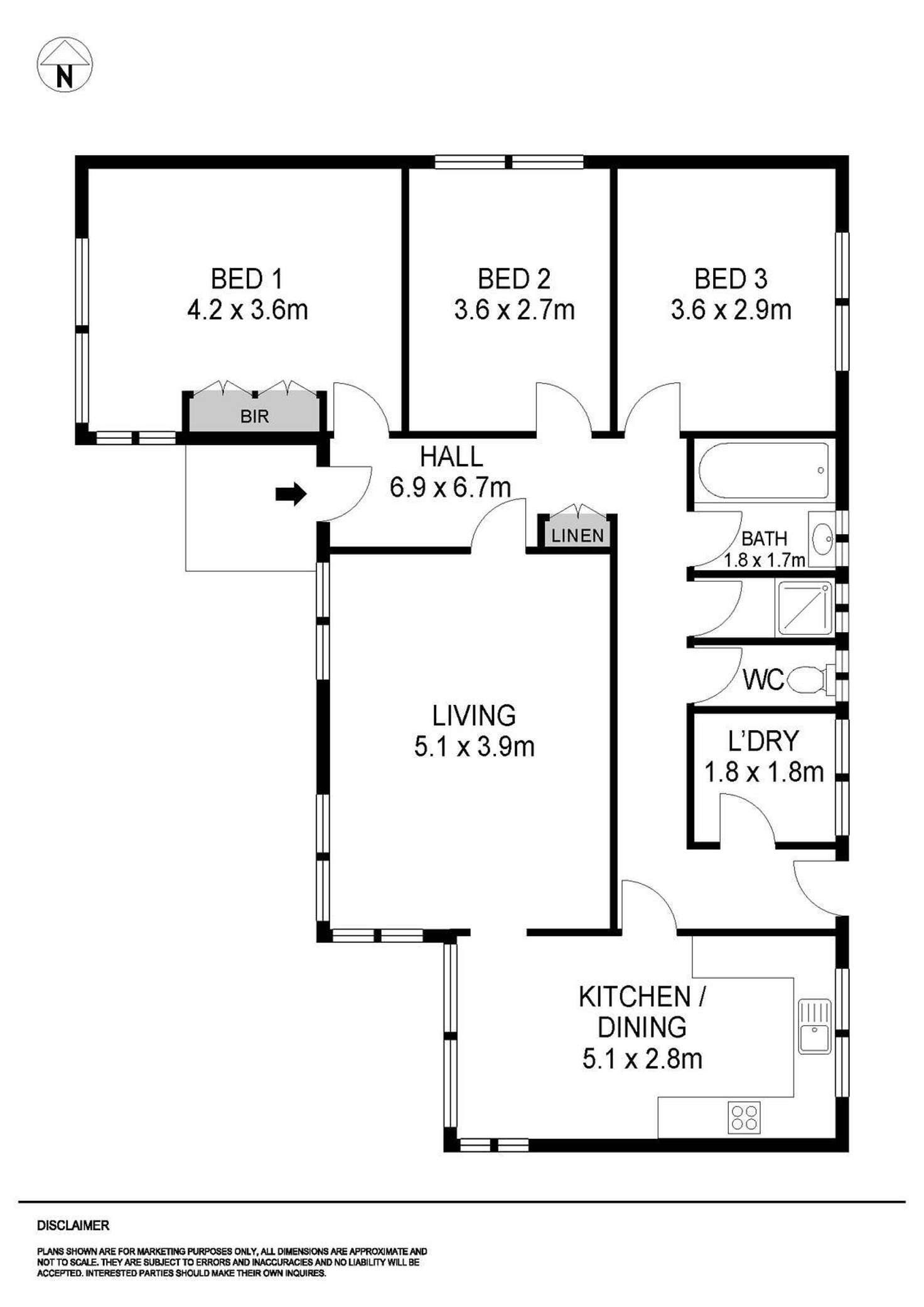 Floorplan of Homely house listing, 30 York Street, Golden Point VIC 3350