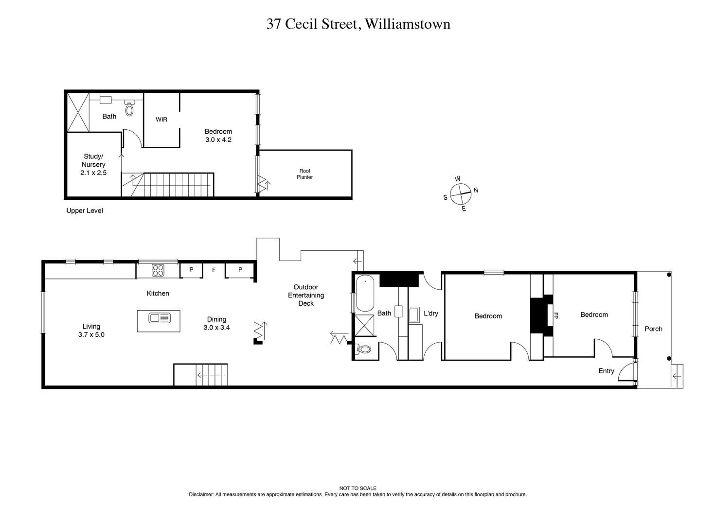 Floorplan of Homely house listing, 37 Cecil Street, Williamstown VIC 3016