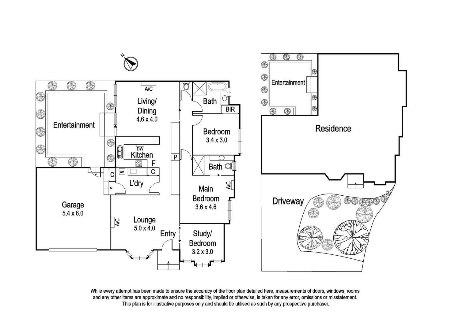 Floorplan of Homely unit listing, 1/26 Arden Crescent, Rosanna VIC 3084