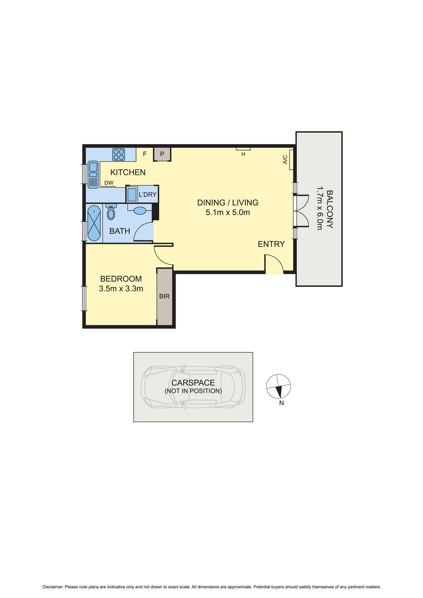 Floorplan of Homely apartment listing, 4/461 Lygon Street, Carlton North VIC 3054