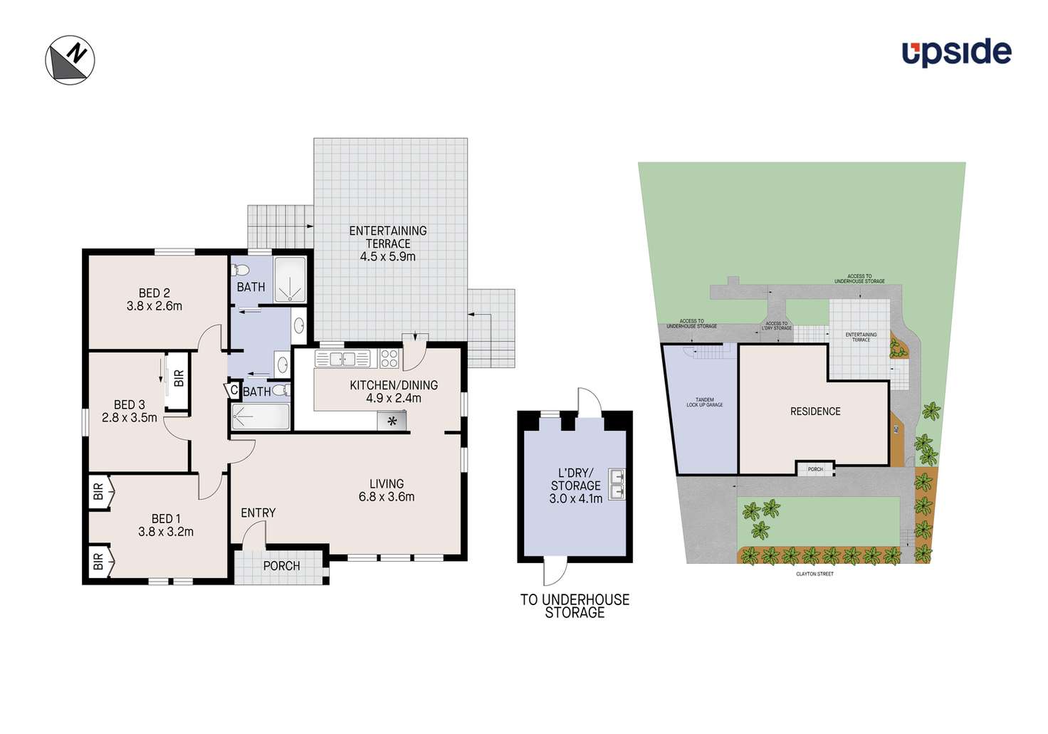 Floorplan of Homely house listing, 32 Clayton Street, Ryde NSW 2112