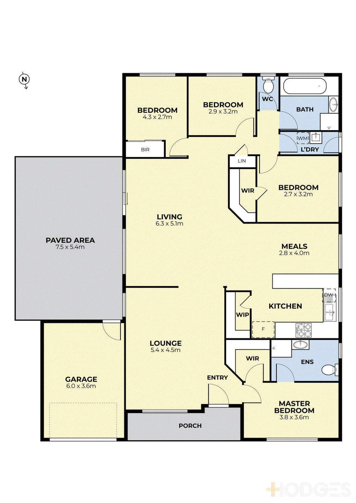 Floorplan of Homely house listing, 4 Montana Drive, Werribee VIC 3030
