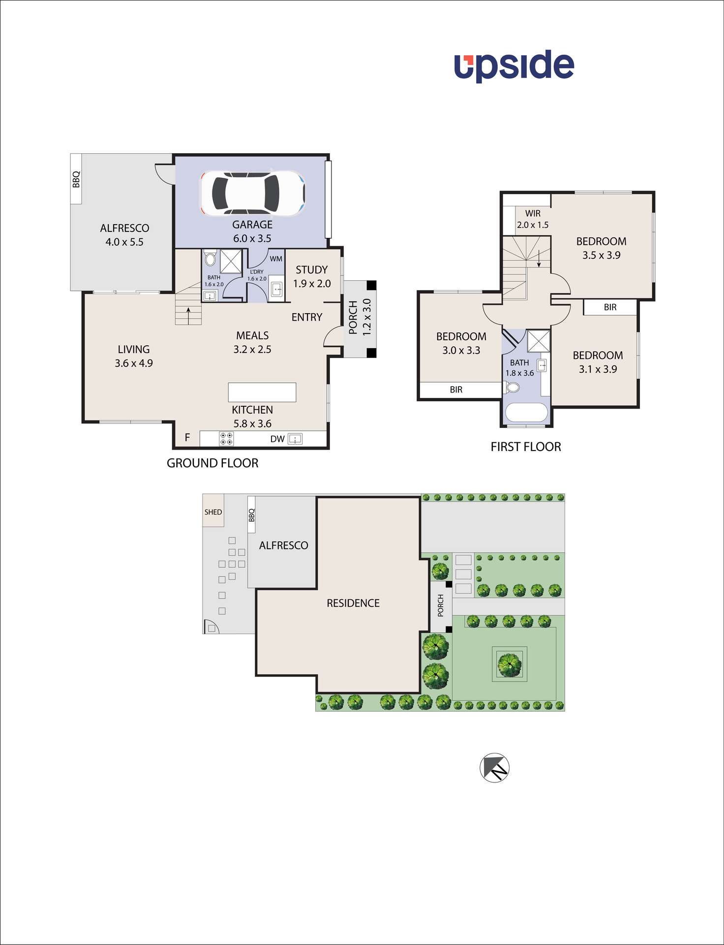 Floorplan of Homely house listing, 1/12 Seaview Parade, Dromana VIC 3936