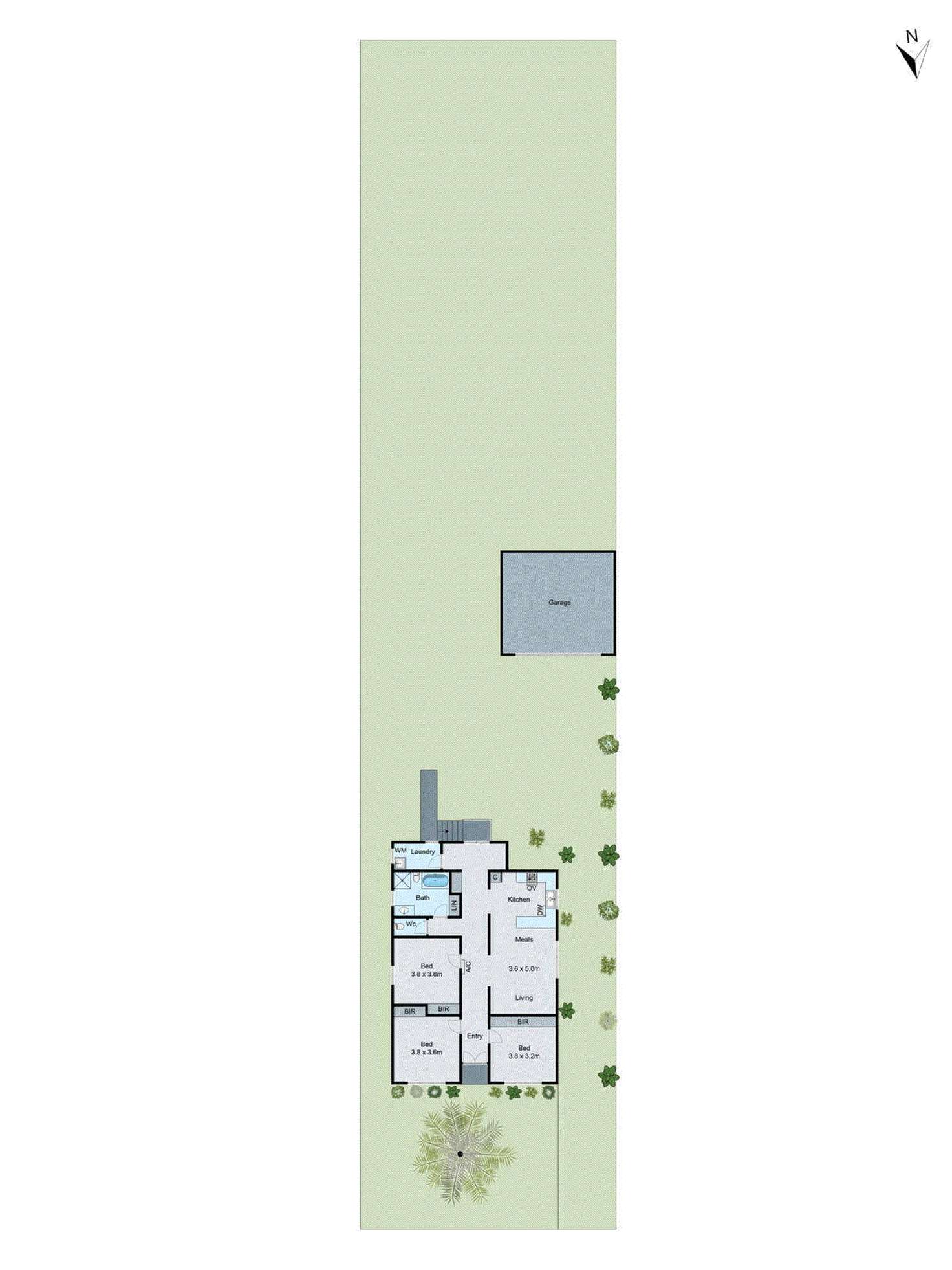 Floorplan of Homely house listing, 4-6 Heath Avenue, Oakleigh VIC 3166