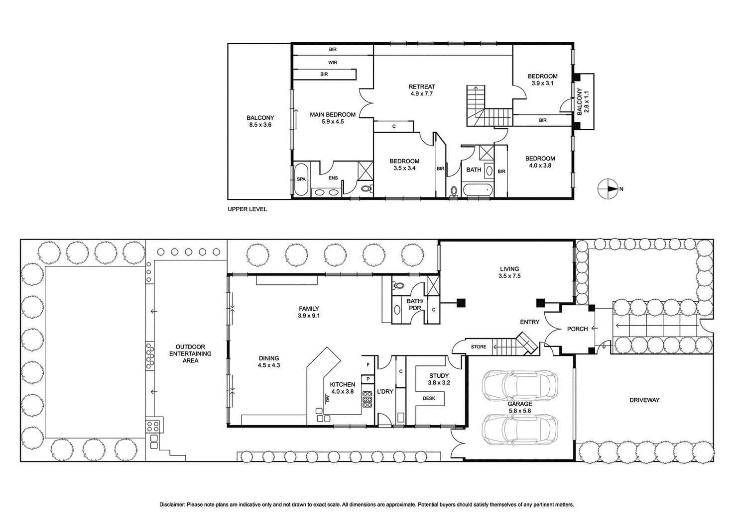 Floorplan of Homely house listing, 27 Flowers Street, Caulfield South VIC 3162