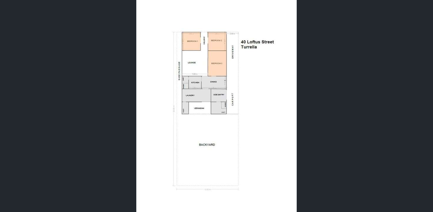 Floorplan of Homely house listing, 40 Loftus Street, Turrella NSW 2205