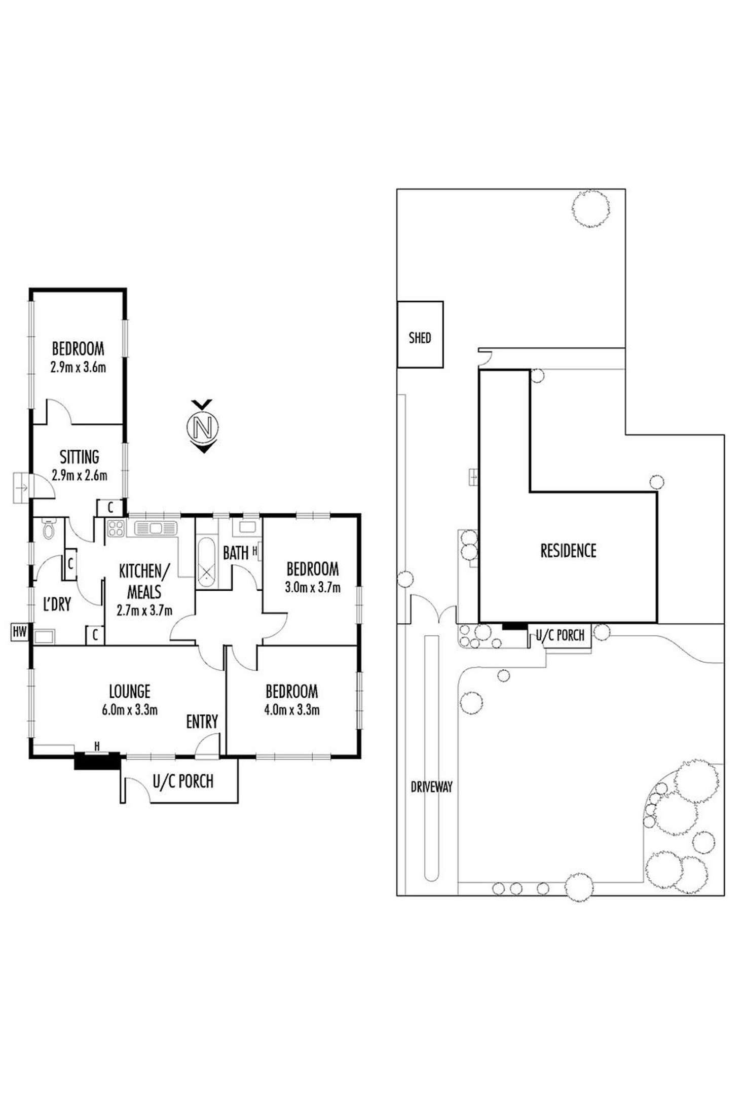 Floorplan of Homely house listing, 46 Dunvegan Crescent, Macleod VIC 3085