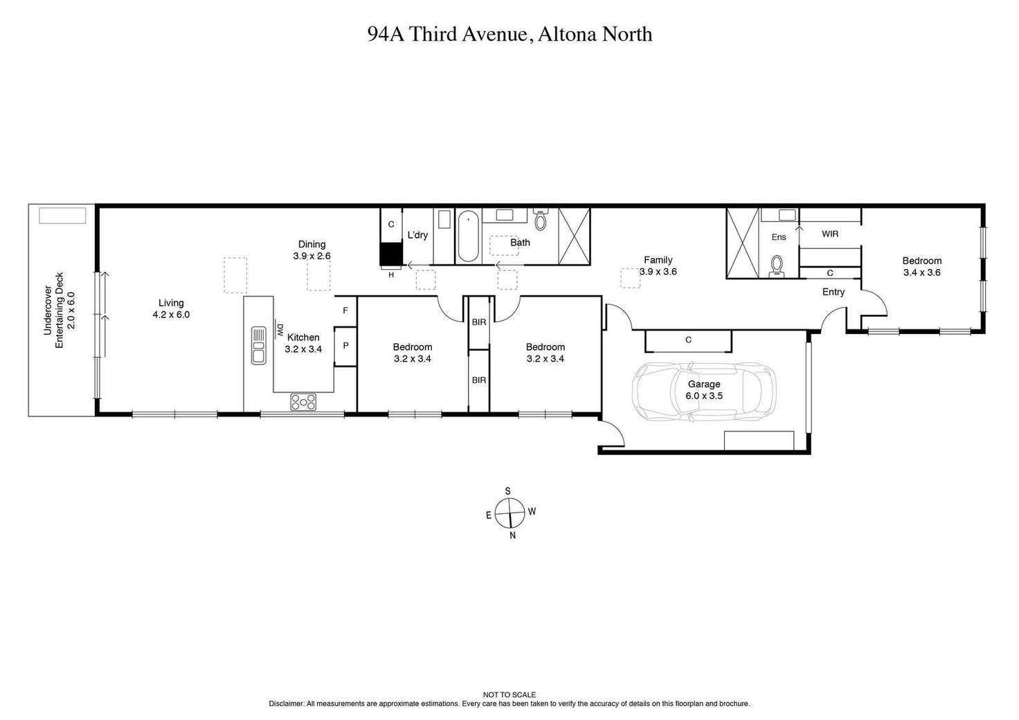 Floorplan of Homely house listing, 94a Third Avenue, Altona North VIC 3025