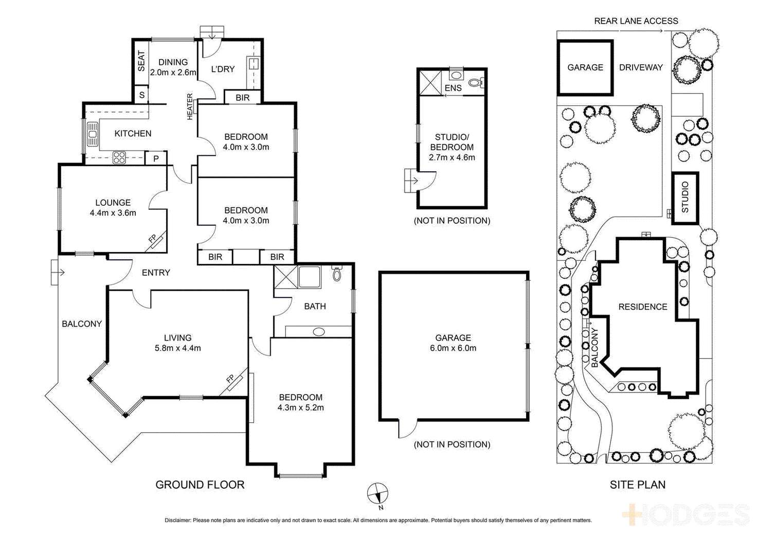 Floorplan of Homely house listing, 107 Aberdeen Street, Newtown VIC 3220