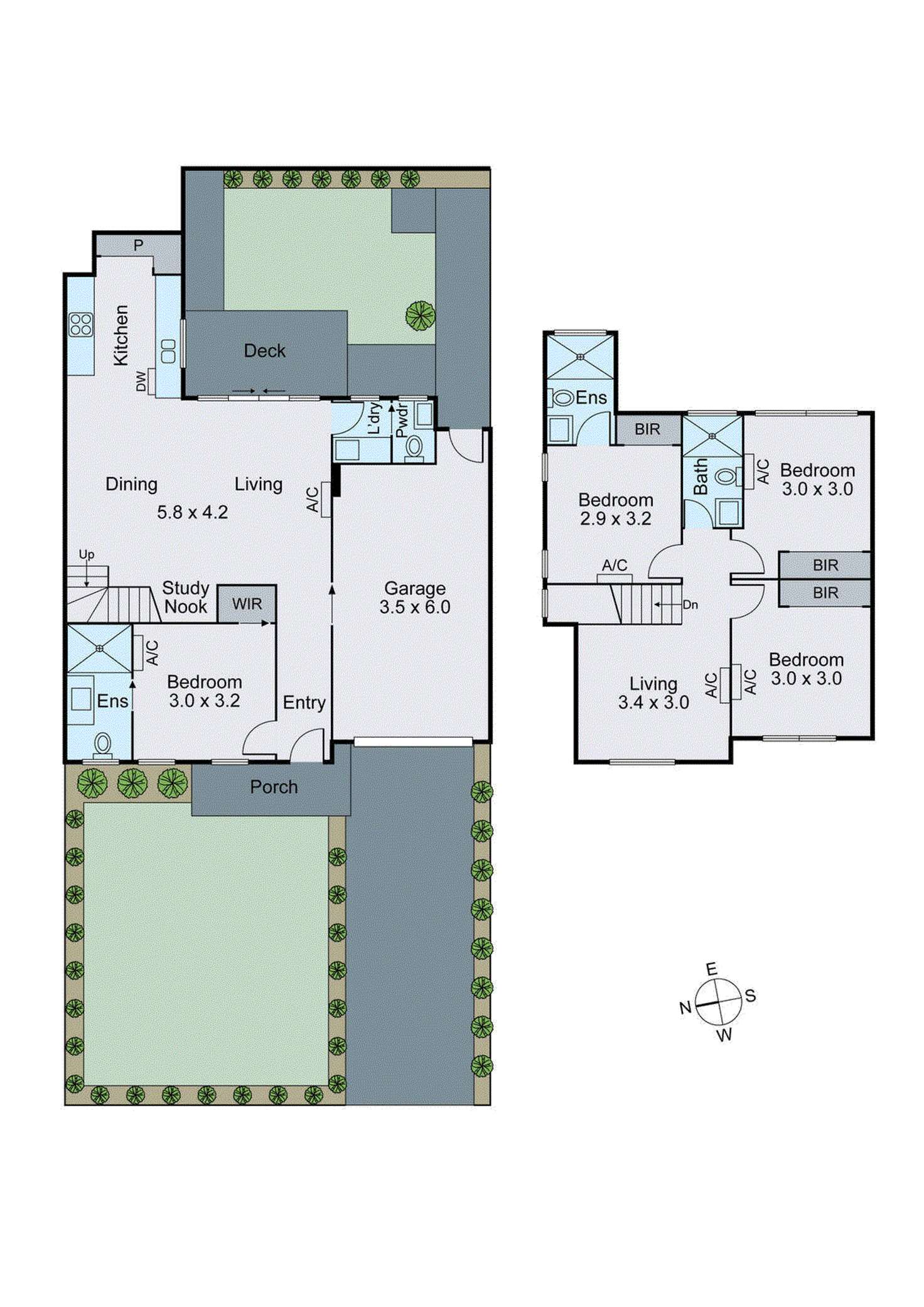 Floorplan of Homely townhouse listing, 4/46 Scotsburn Avenue, Clayton VIC 3168