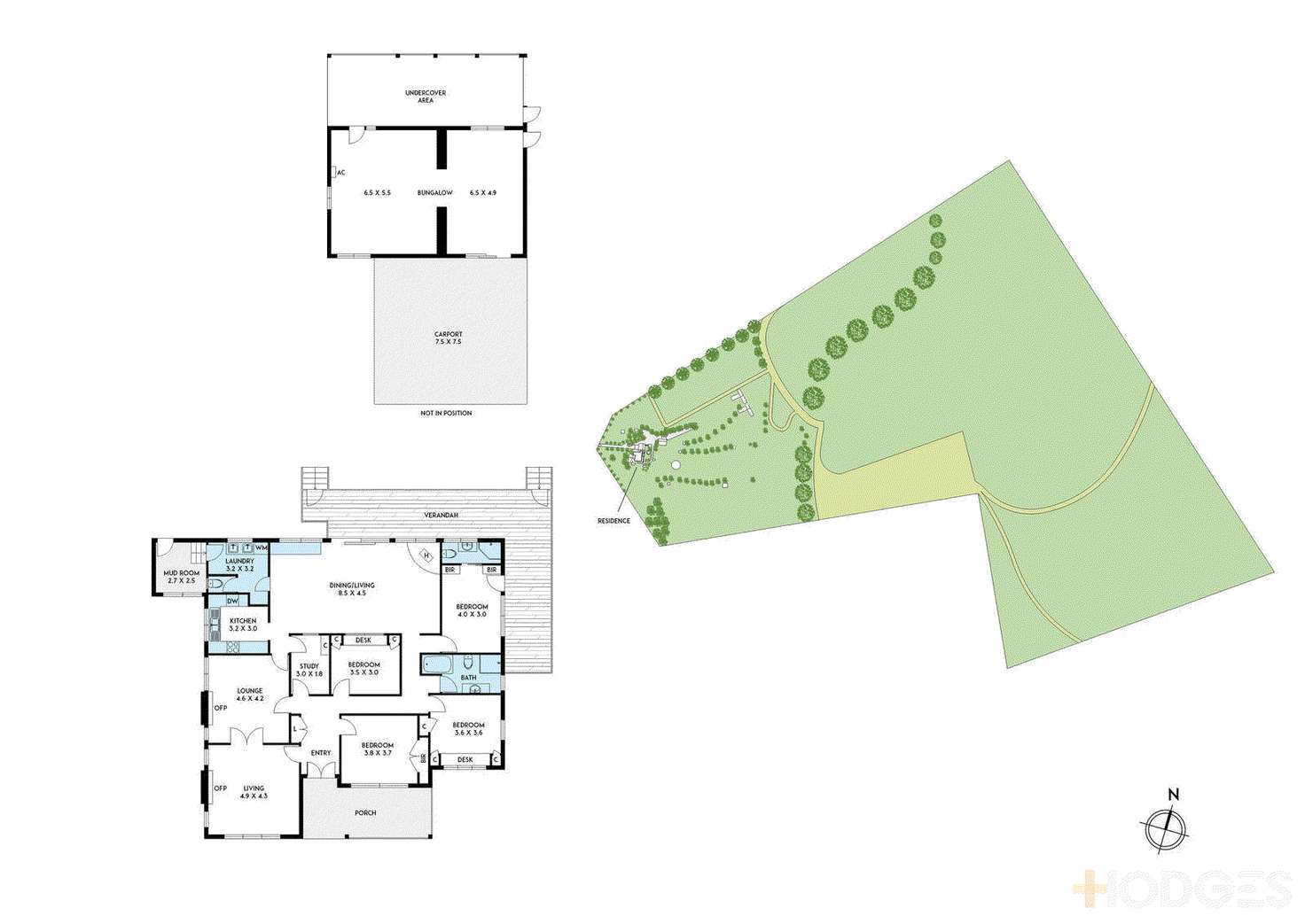 Floorplan of Homely house listing, 335 Harveys Road, Ruby VIC 3953