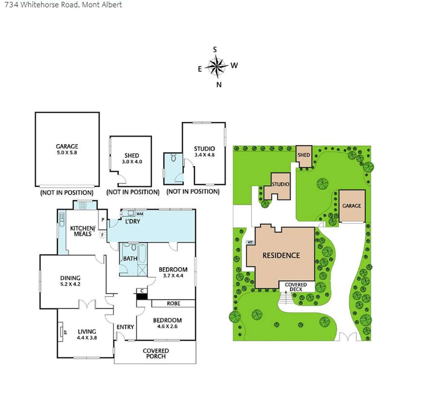 Floorplan of Homely house listing, 734 Whitehorse Road, Mont Albert VIC 3127