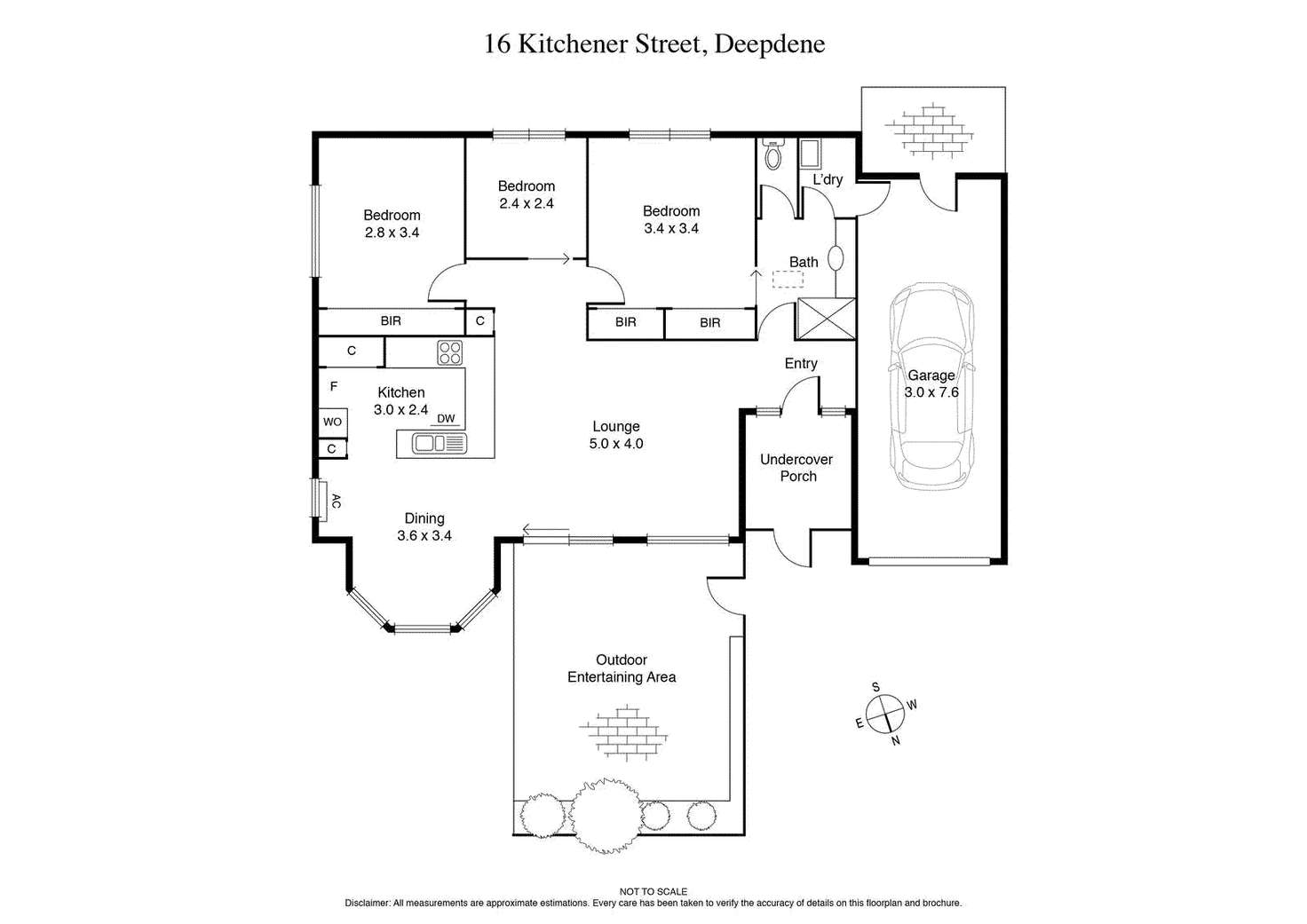 Floorplan of Homely house listing, 16 Kitchener Street, Deepdene VIC 3103