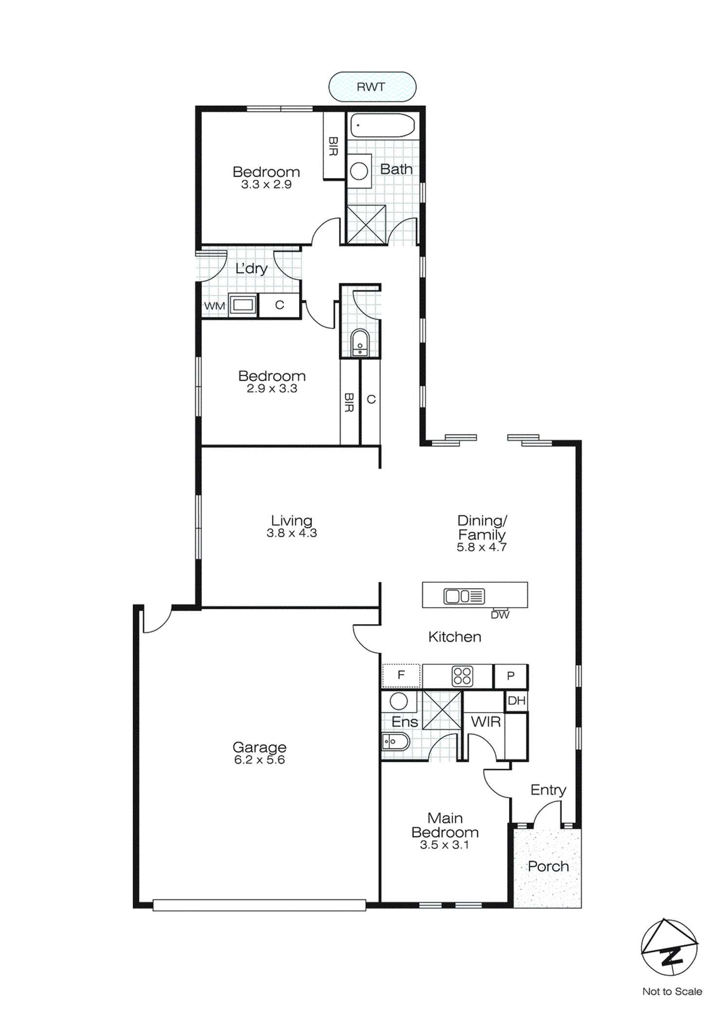 Floorplan of Homely house listing, 37 Chase Boulevard, Alfredton VIC 3350