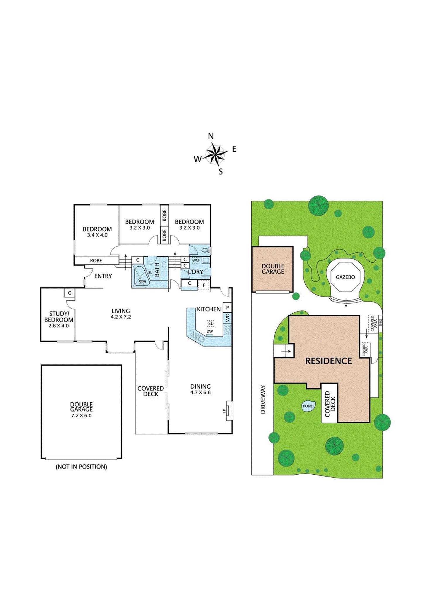 Floorplan of Homely house listing, 5 Hibiscus Avenue, Briar Hill VIC 3088