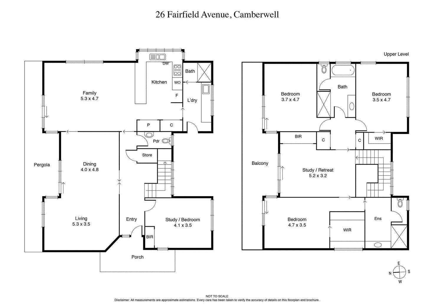 Floorplan of Homely house listing, 26 Fairfield Avenue, Camberwell VIC 3124