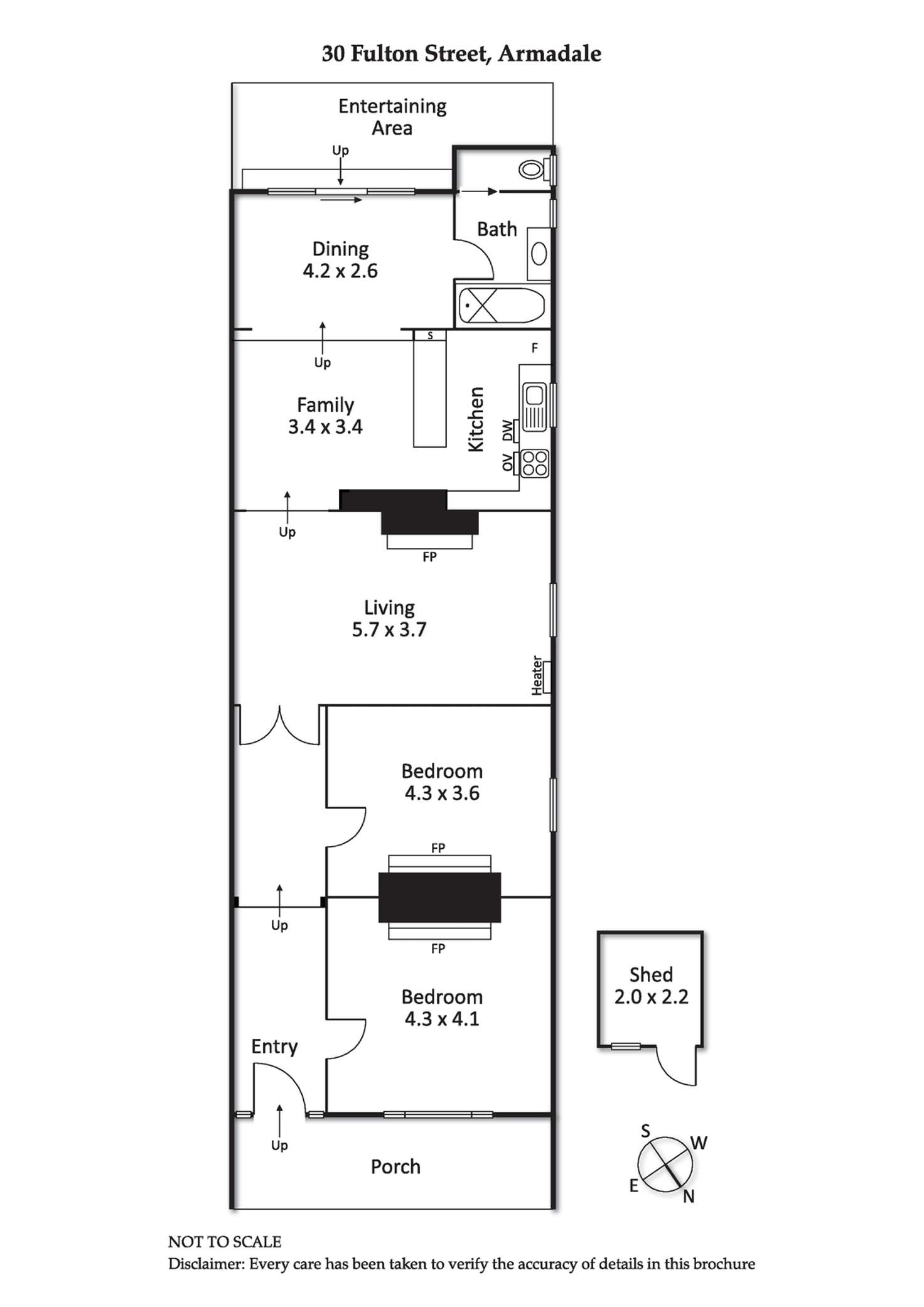 Floorplan of Homely house listing, 30 Fulton Street, Armadale VIC 3143