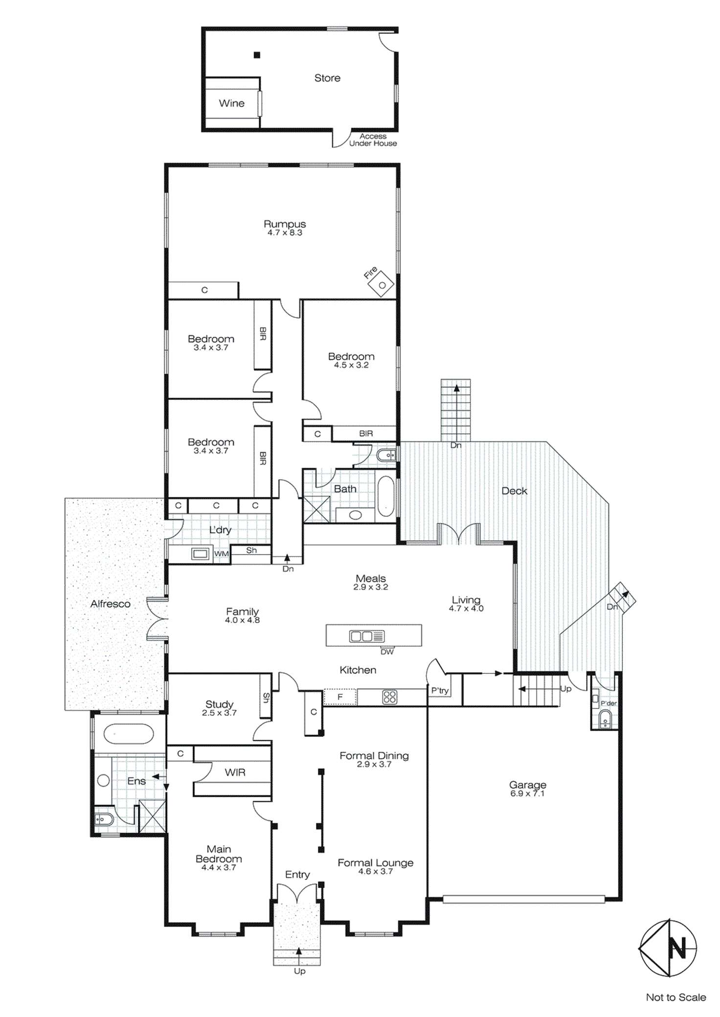 Floorplan of Homely house listing, 2 Yorkshire Court, Nerrina VIC 3350