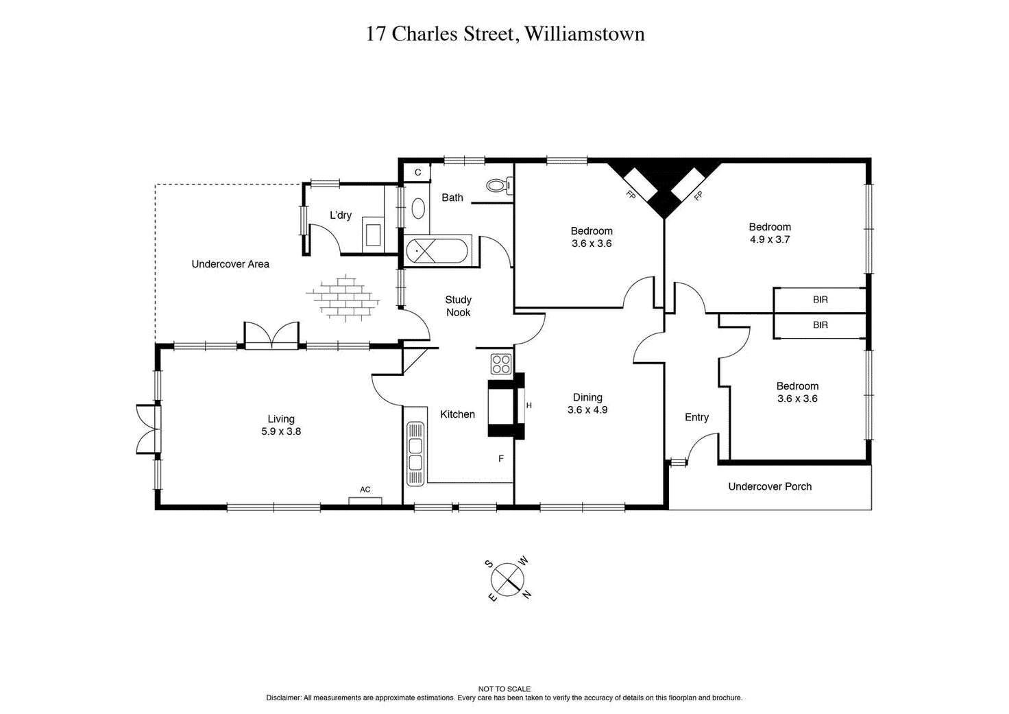 Floorplan of Homely house listing, 17 Charles Street, Williamstown VIC 3016