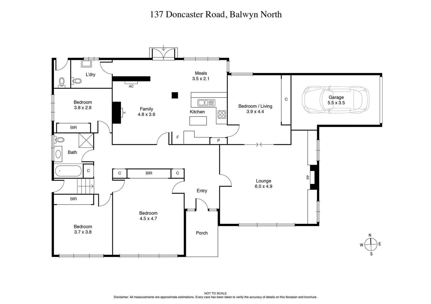 Floorplan of Homely house listing, 137 Doncaster Road, Balwyn North VIC 3104