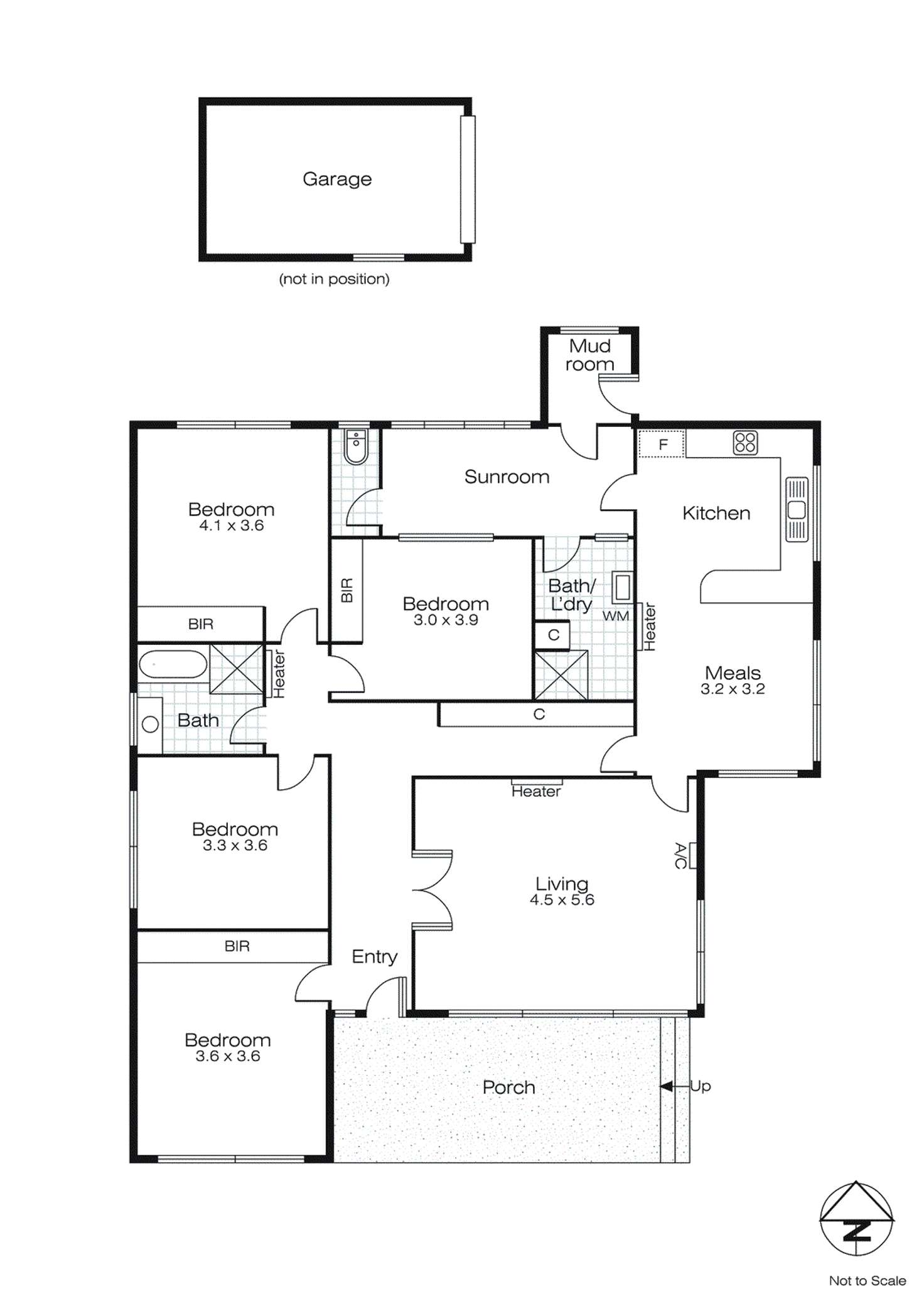 Floorplan of Homely house listing, 14 Vale Street, Sebastopol VIC 3356