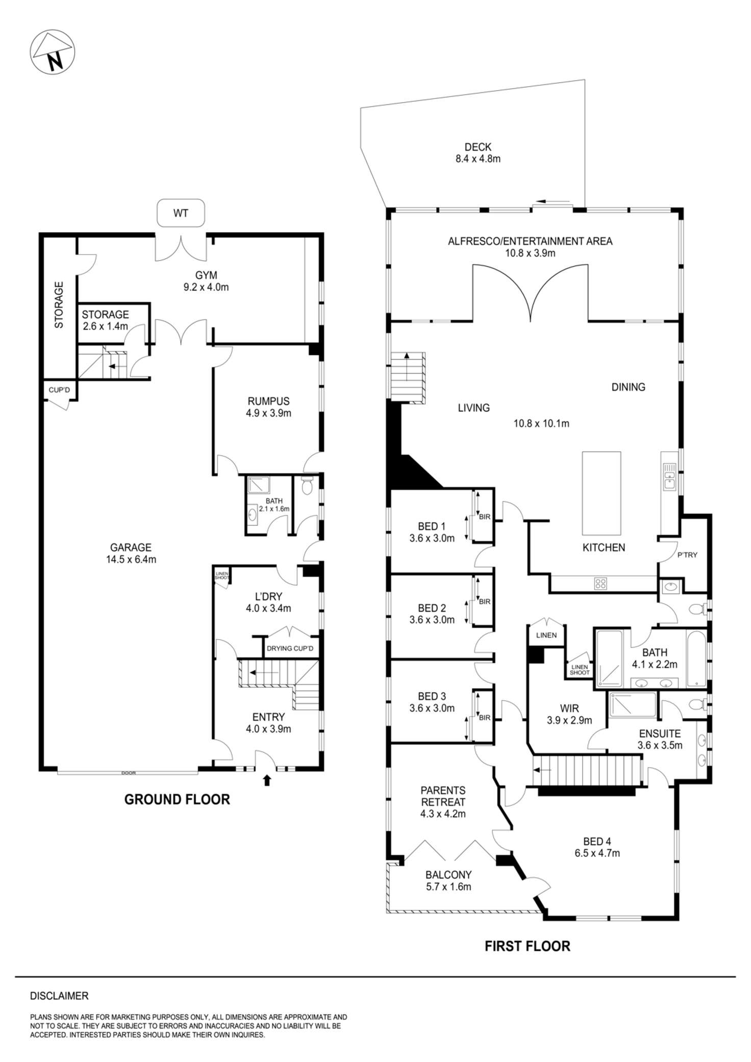 Floorplan of Homely house listing, 55 Hocking Avenue, Mount Clear VIC 3350