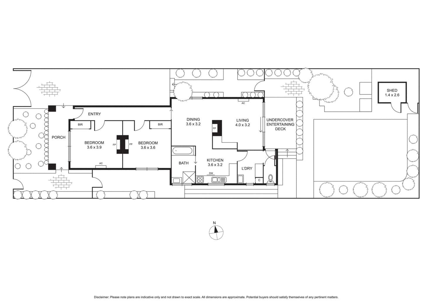 Floorplan of Homely house listing, 44 Poplar Street, Caulfield South VIC 3162