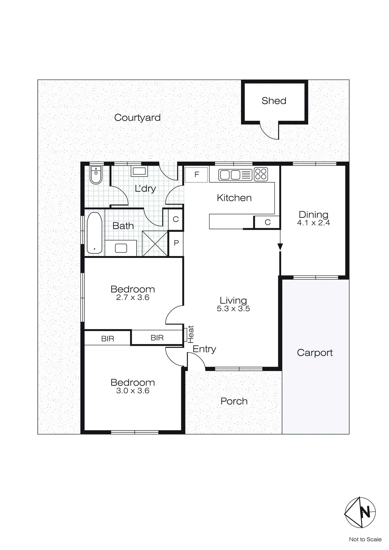 Floorplan of Homely house listing, 5/914 Ligar Street, Ballarat North VIC 3350