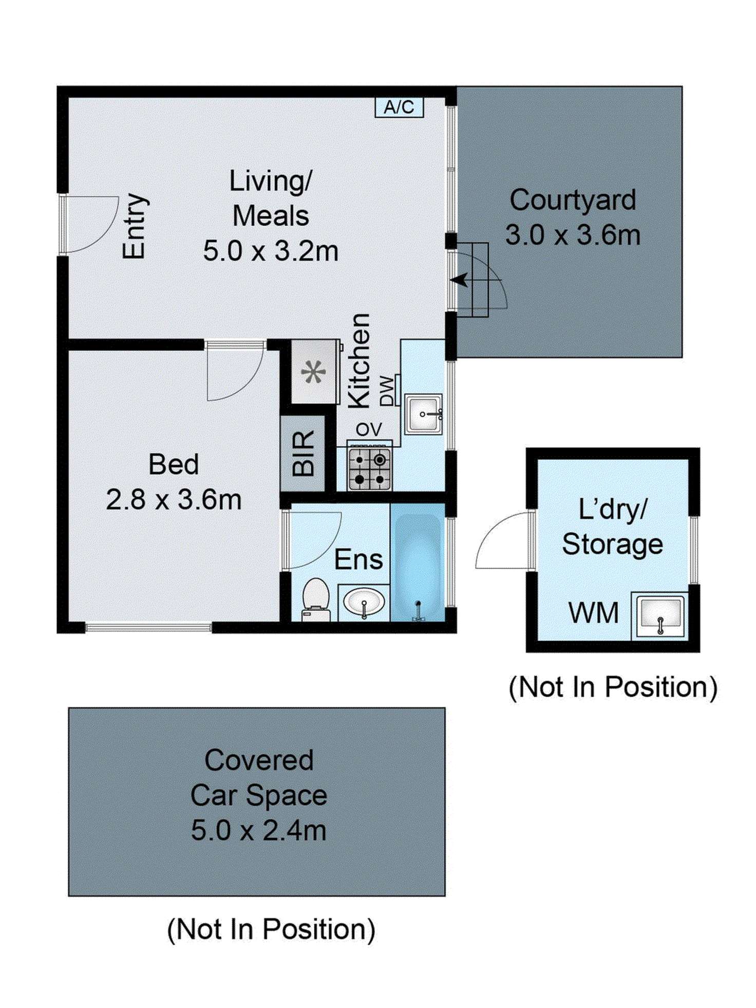 Floorplan of Homely apartment listing, 5/77 Edgar Street North, Glen Iris VIC 3146