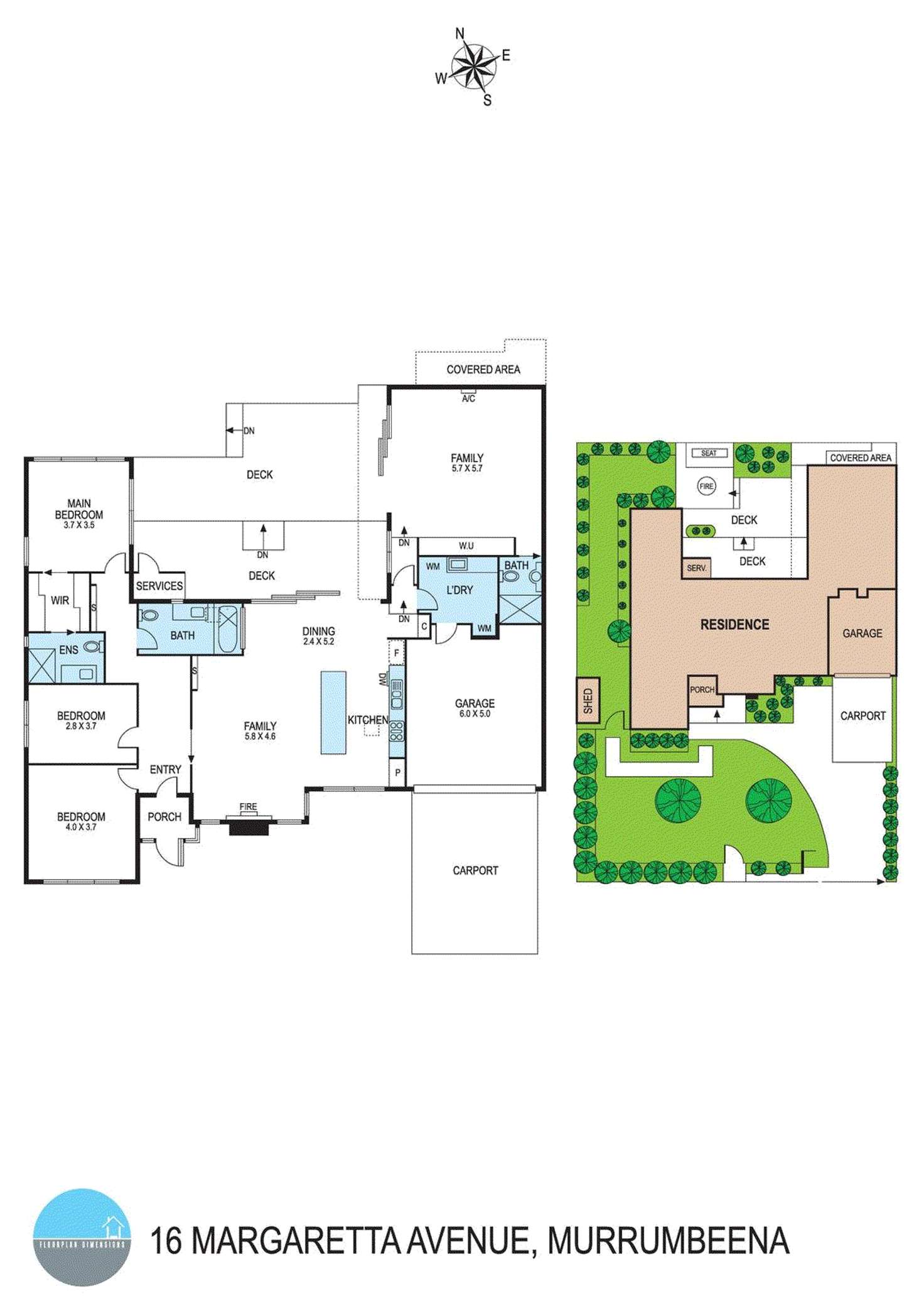 Floorplan of Homely house listing, 16 Margaretta Avenue, Murrumbeena VIC 3163