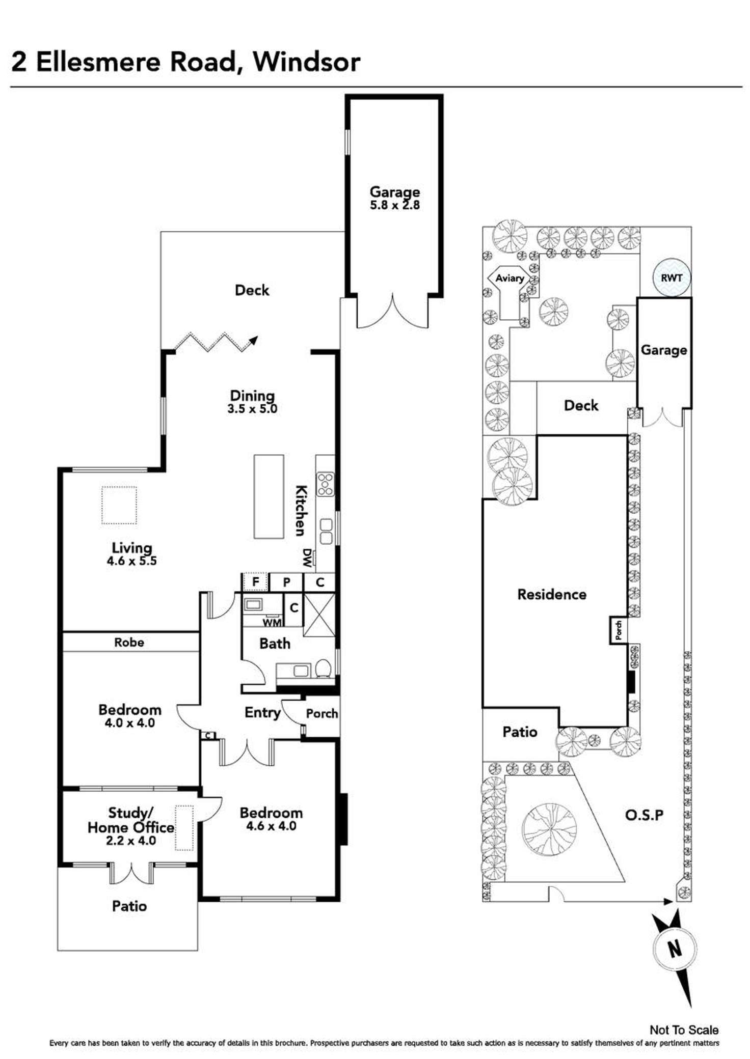 Floorplan of Homely house listing, 2 Ellesmere Road, Windsor VIC 3181