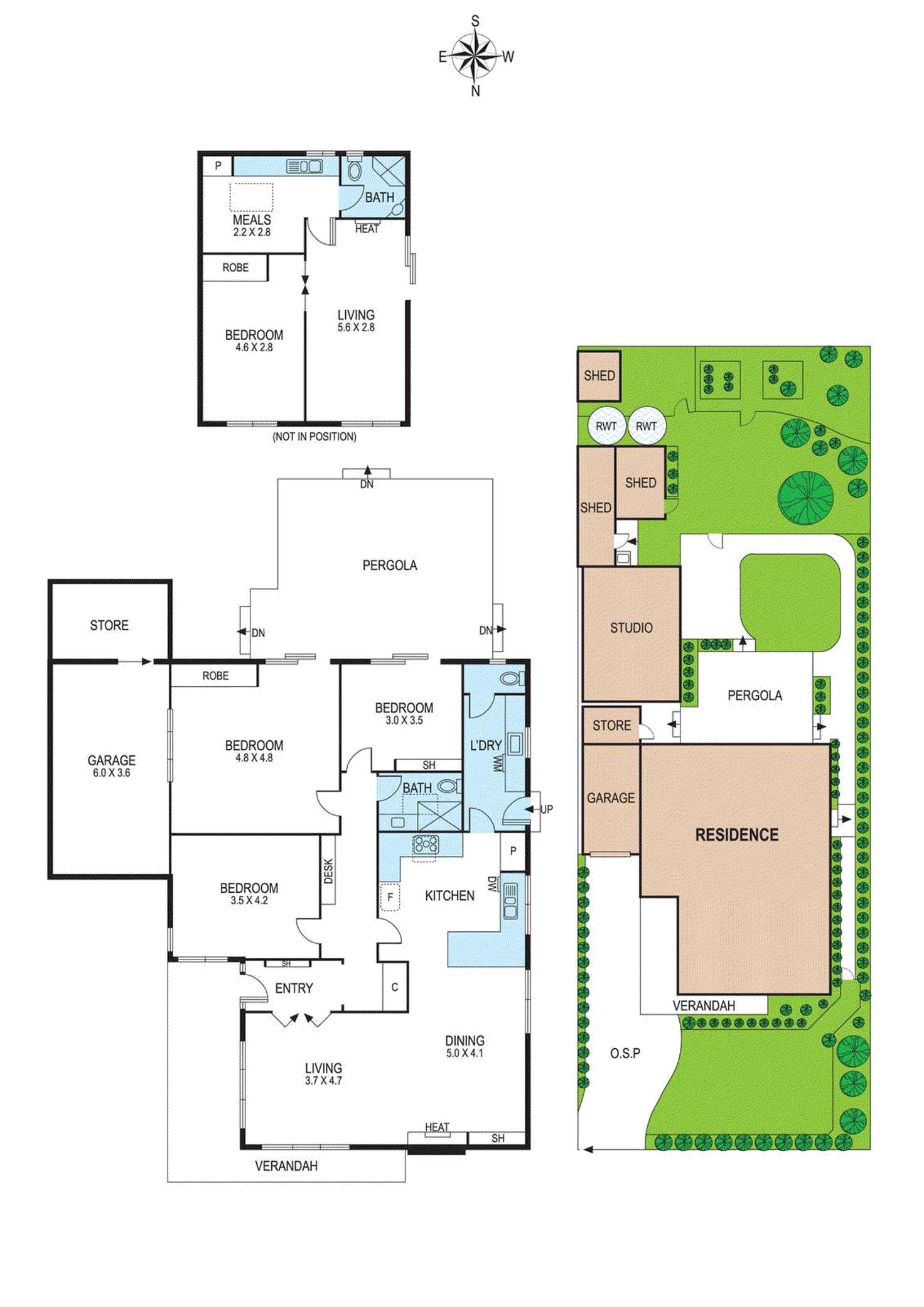 Floorplan of Homely house listing, 16 Paloma Street, Bentleigh East VIC 3165