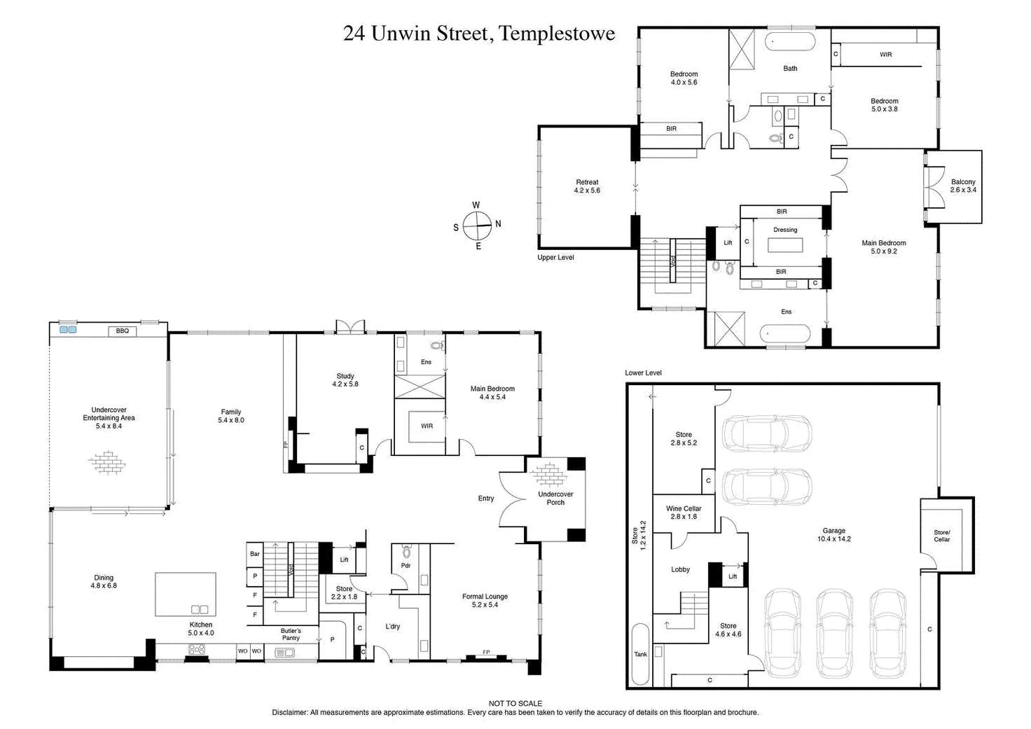 Floorplan of Homely house listing, 24 Unwin Street, Templestowe VIC 3106