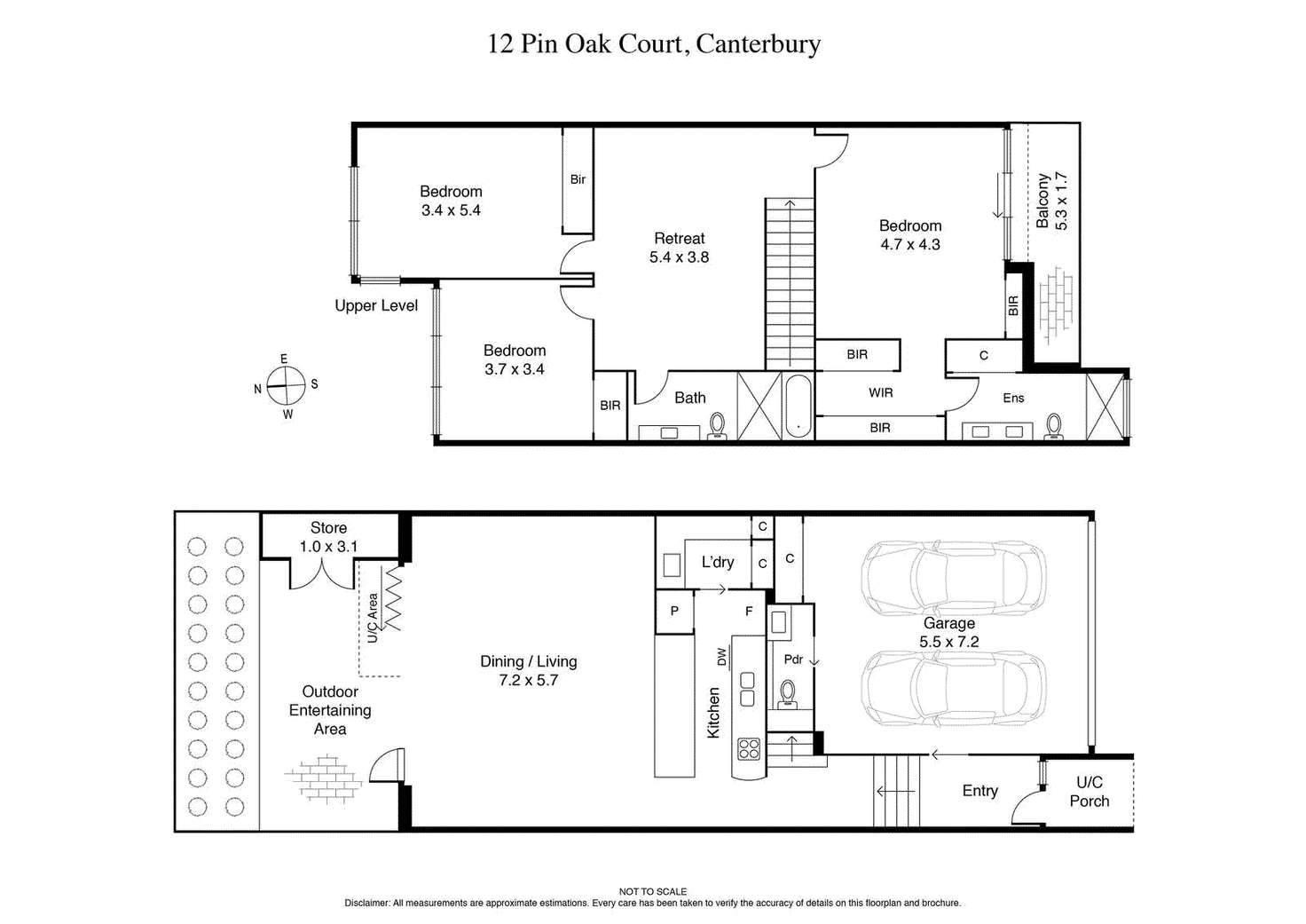 Floorplan of Homely house listing, 12 Pin Oak Court, Canterbury VIC 3126