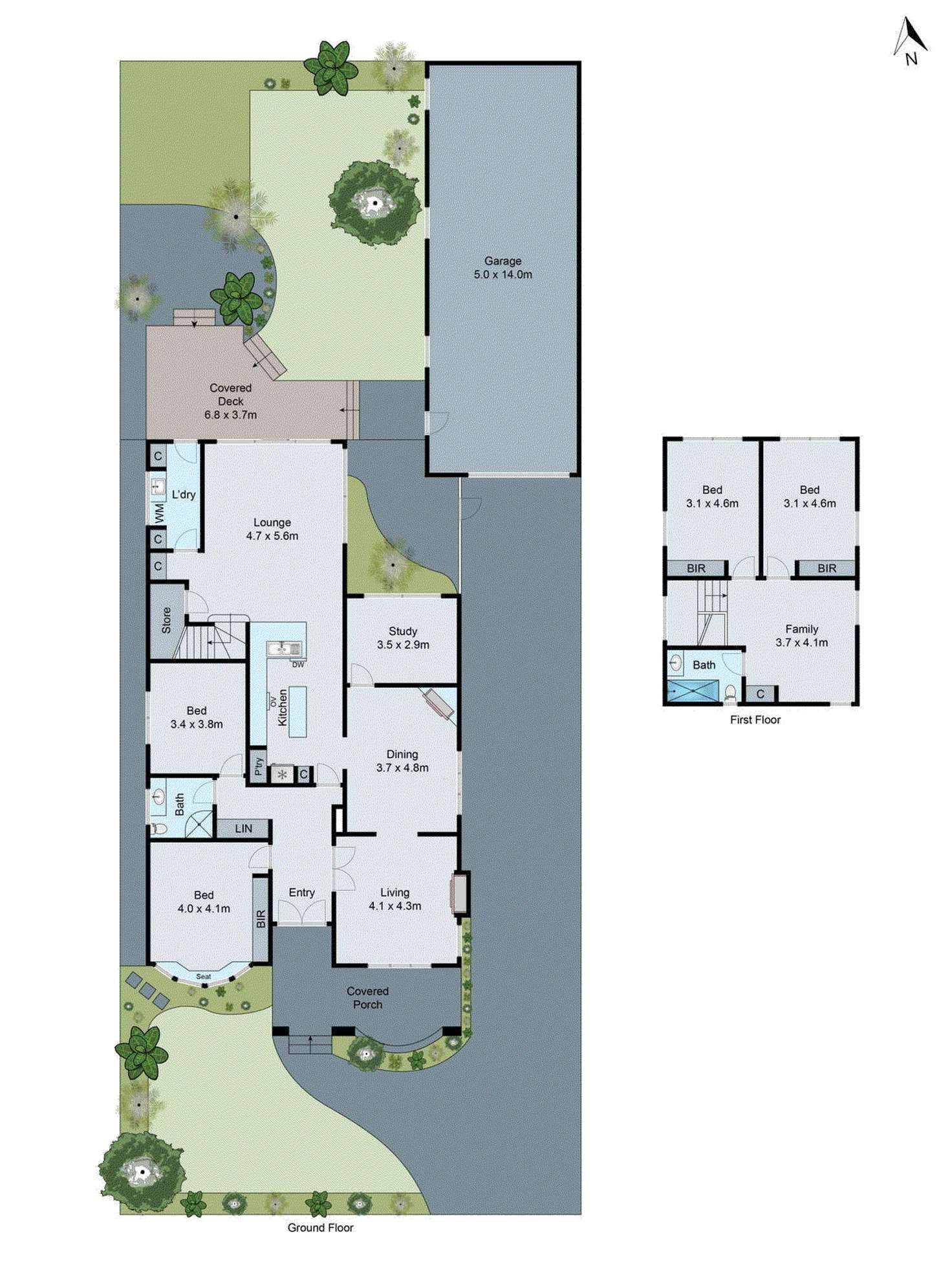 Floorplan of Homely house listing, 10 Stewart Street, Murrumbeena VIC 3163