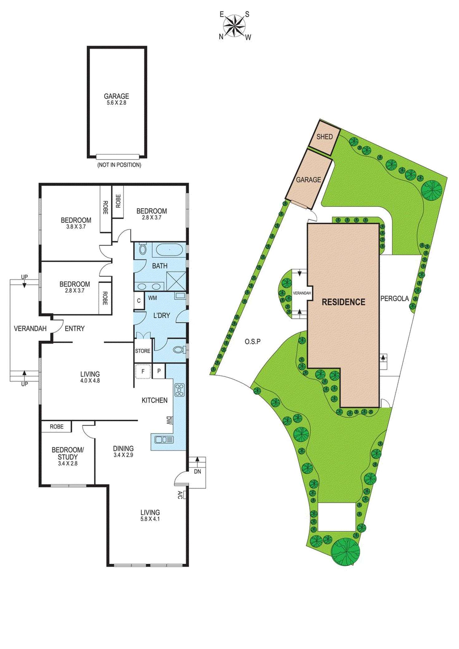 Floorplan of Homely house listing, 4/9 Greenview Court, Bentleigh East VIC 3165