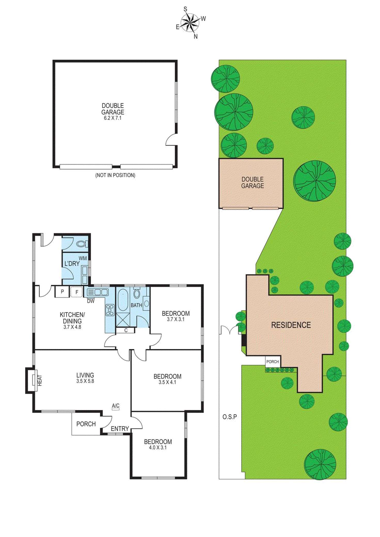 Floorplan of Homely house listing, 180 Ludstone Street, Hampton VIC 3188