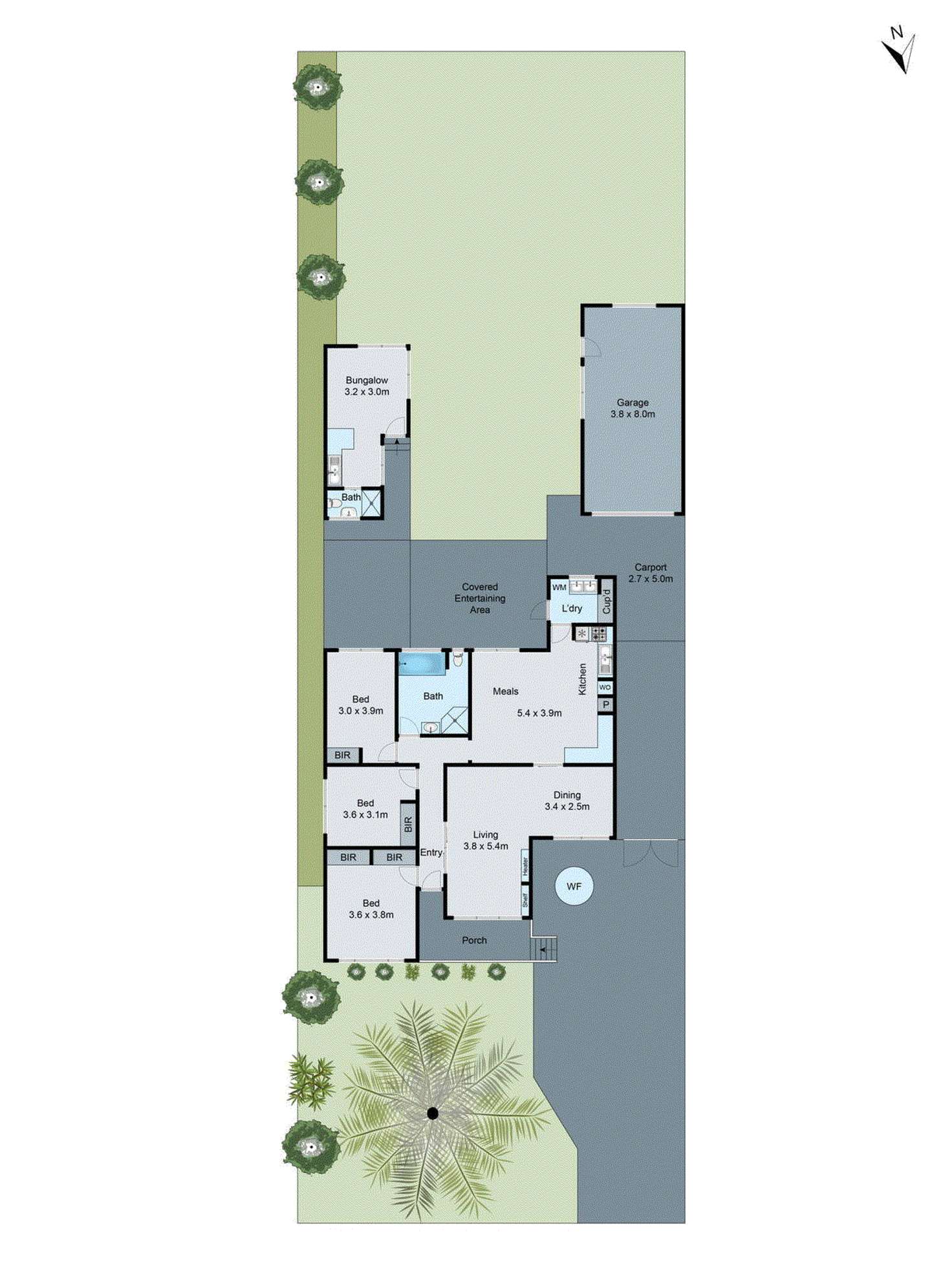 Floorplan of Homely house listing, 4 Oakern Street, Mount Waverley VIC 3149