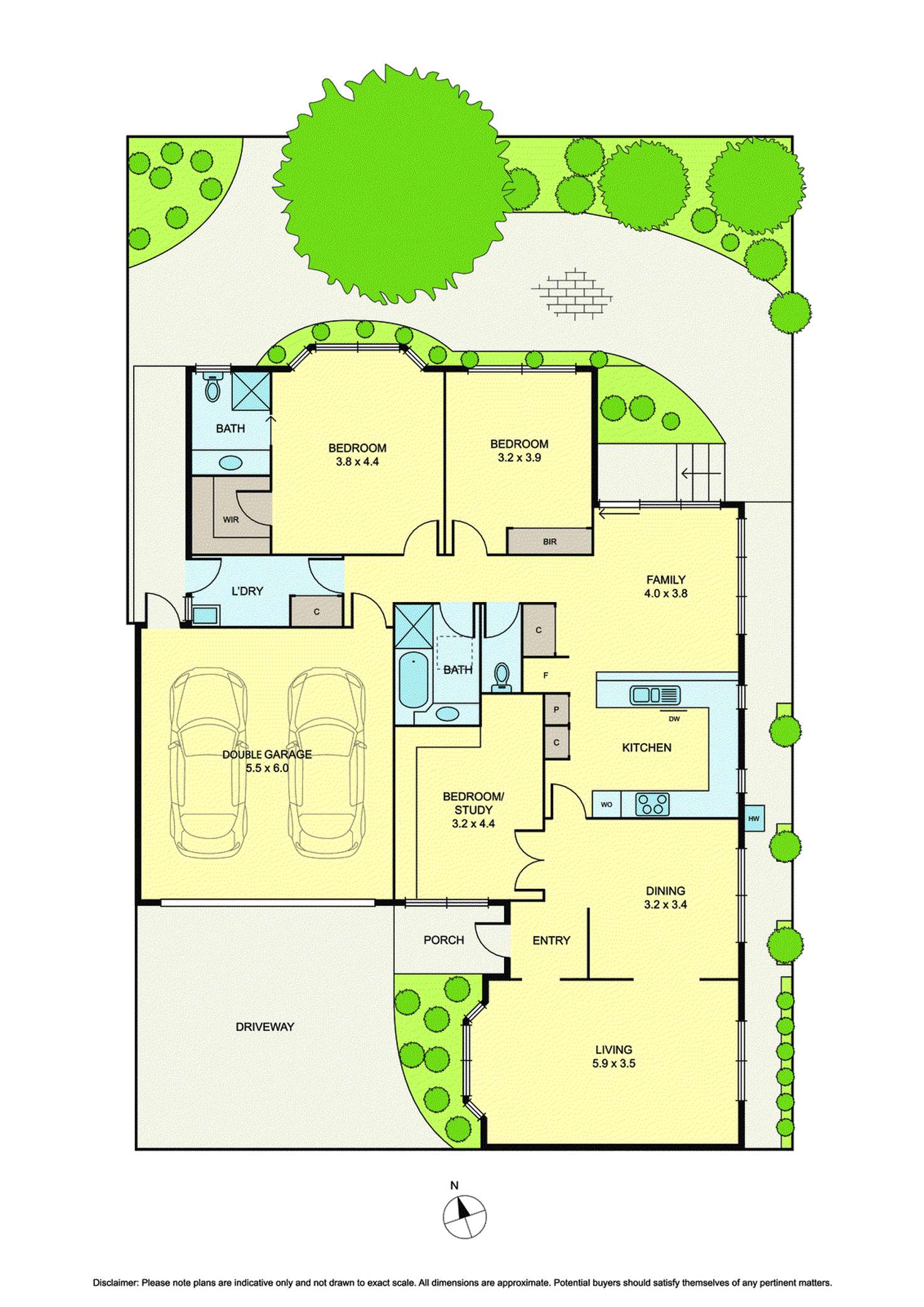 Floorplan of Homely unit listing, 2/37 Laburnum Street, Blackburn VIC 3130