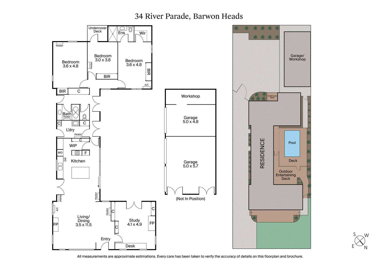 Floorplan of Homely house listing, 34 River Parade, Barwon Heads VIC 3227