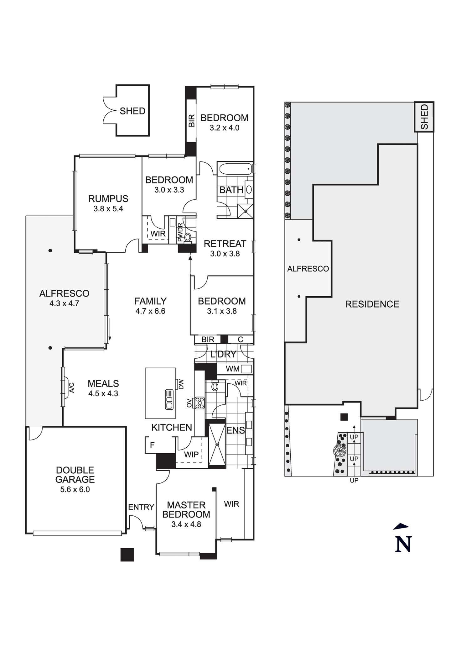 Floorplan of Homely house listing, 62 Landing  Avenue, Doreen VIC 3754