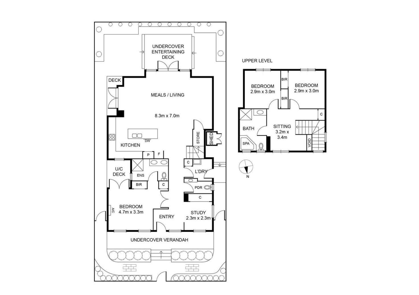 Floorplan of Homely house listing, 13 Princes Street, Williamstown VIC 3016