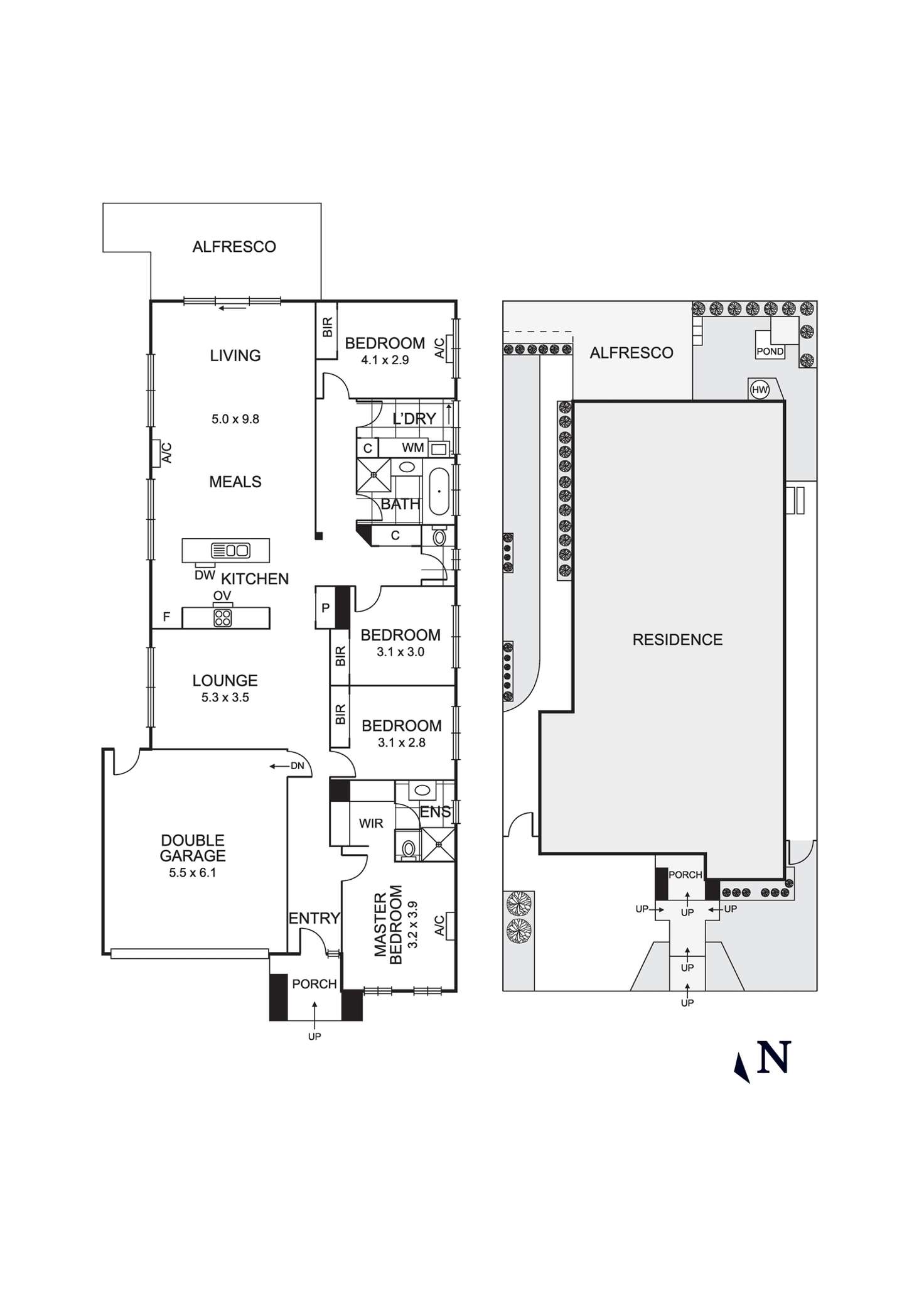 Floorplan of Homely house listing, 43 Sanctum Circuit, Doreen VIC 3754