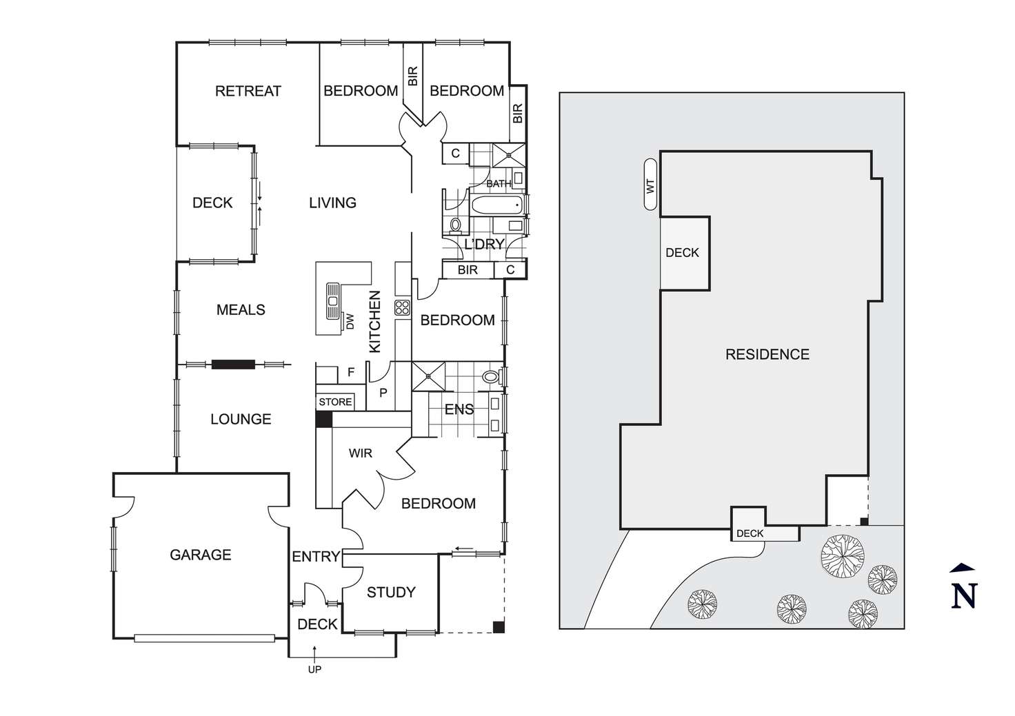 Floorplan of Homely house listing, 3 Tucker  Street, Doreen VIC 3754