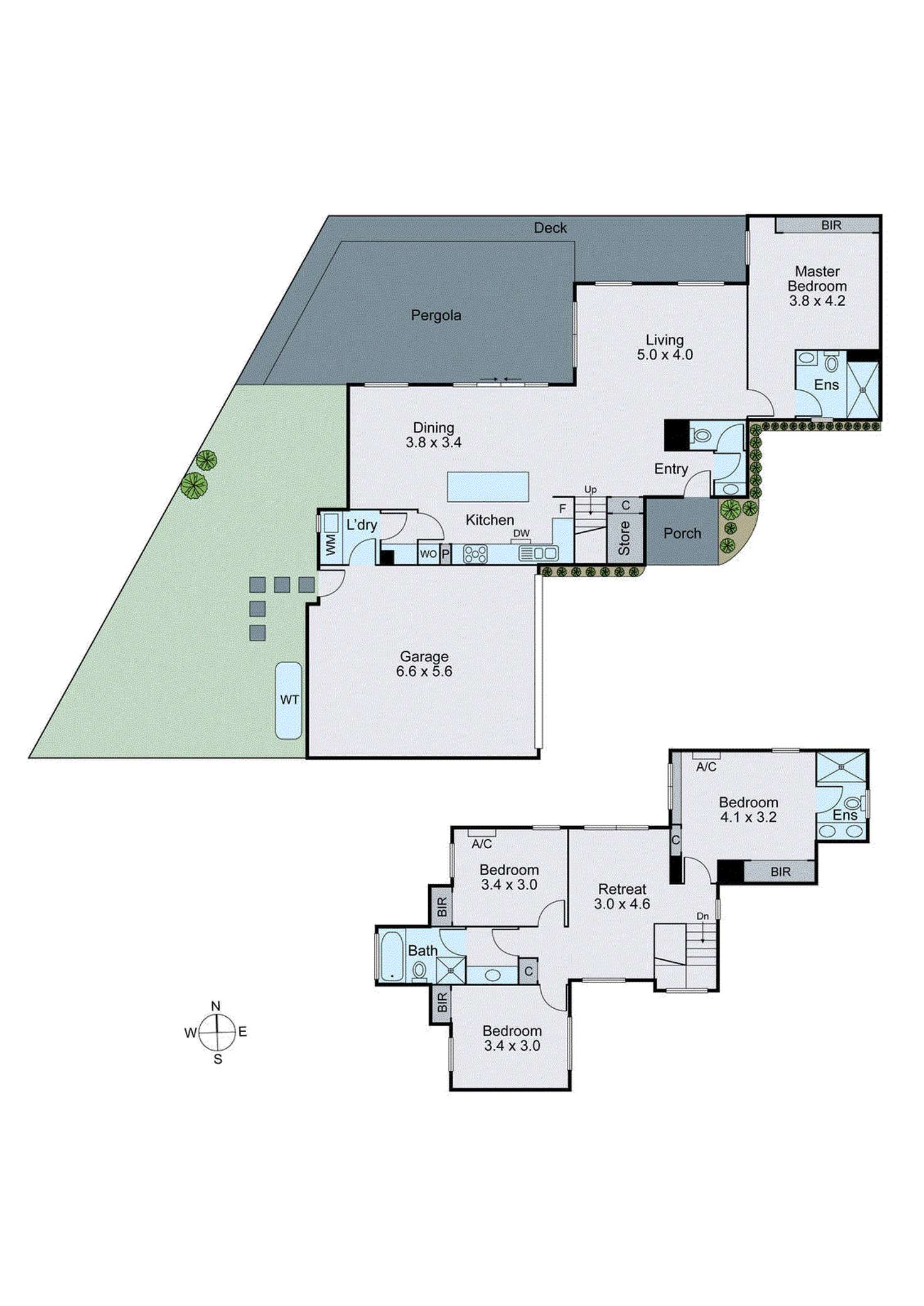 Floorplan of Homely house listing, 94A Ashburn Grove, Ashburton VIC 3147