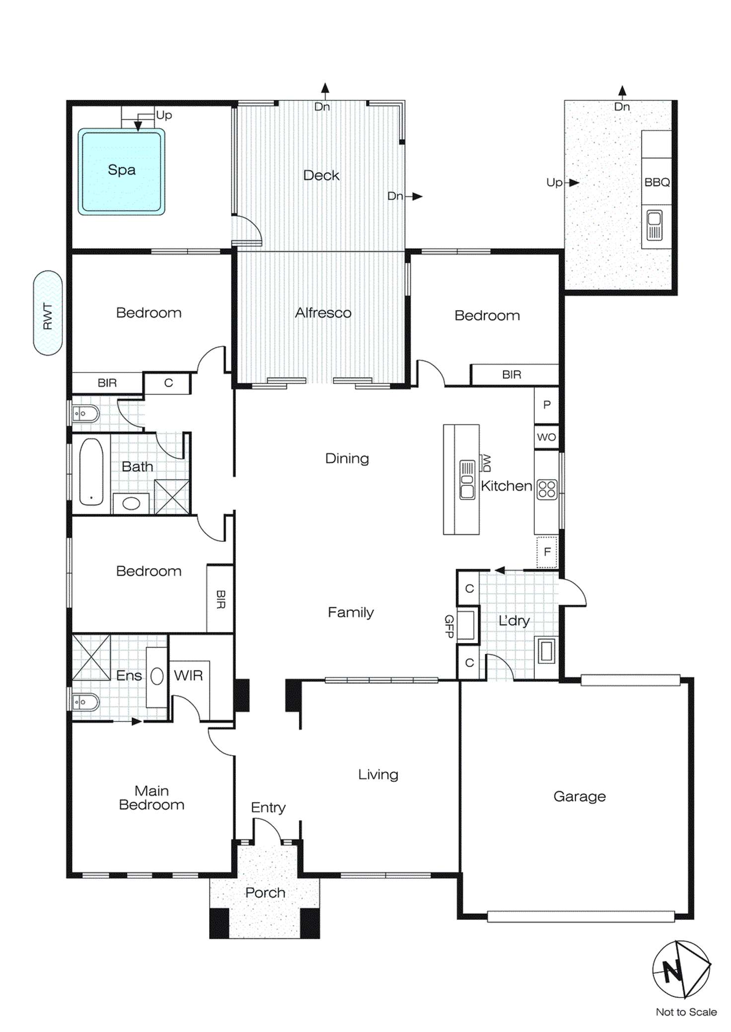 Floorplan of Homely house listing, 2 Dartmoor Court, Alfredton VIC 3350