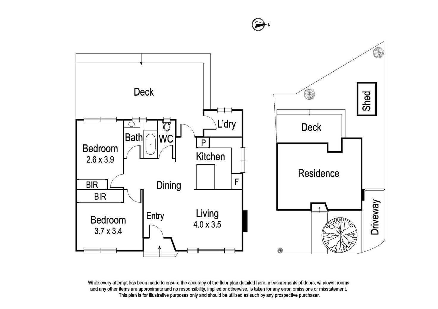 Floorplan of Homely house listing, 2/7 Bridgeford Court, Heidelberg West VIC 3081