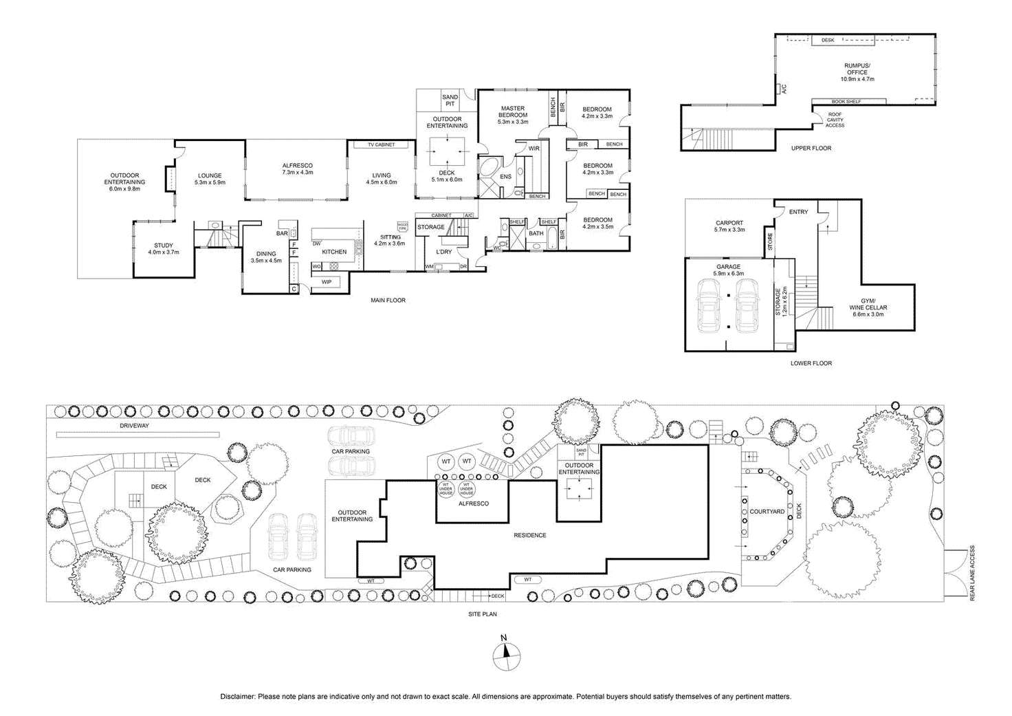 Floorplan of Homely house listing, 64 James Cook Drive, Wandana Heights VIC 3216